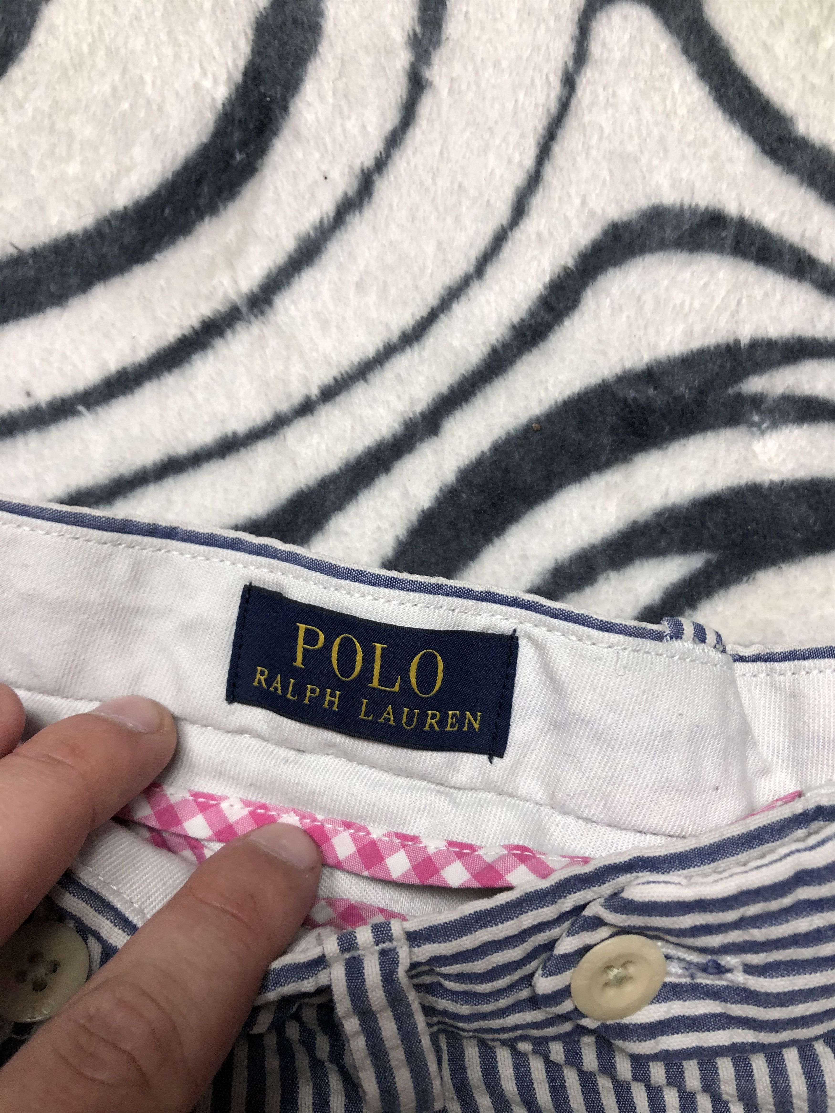 Polo Ralph Lauren × Ralph Lauren × Vintage Polo Ralph Lauren Vintage Mens Shorts Size US 34 / EU 50 - 2 Thumbnail