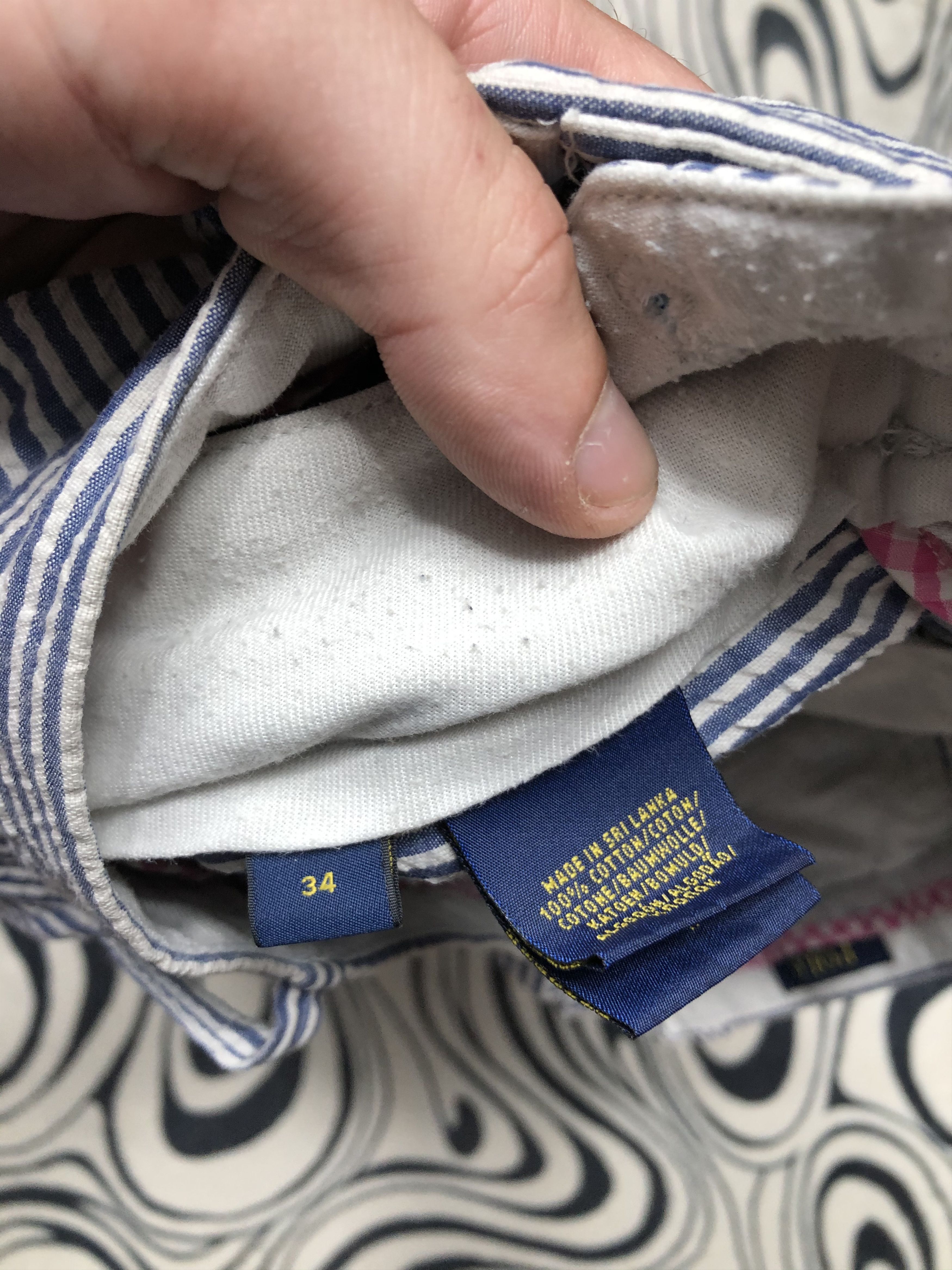 Polo Ralph Lauren × Ralph Lauren × Vintage Polo Ralph Lauren Vintage Mens Shorts Size US 34 / EU 50 - 3 Thumbnail
