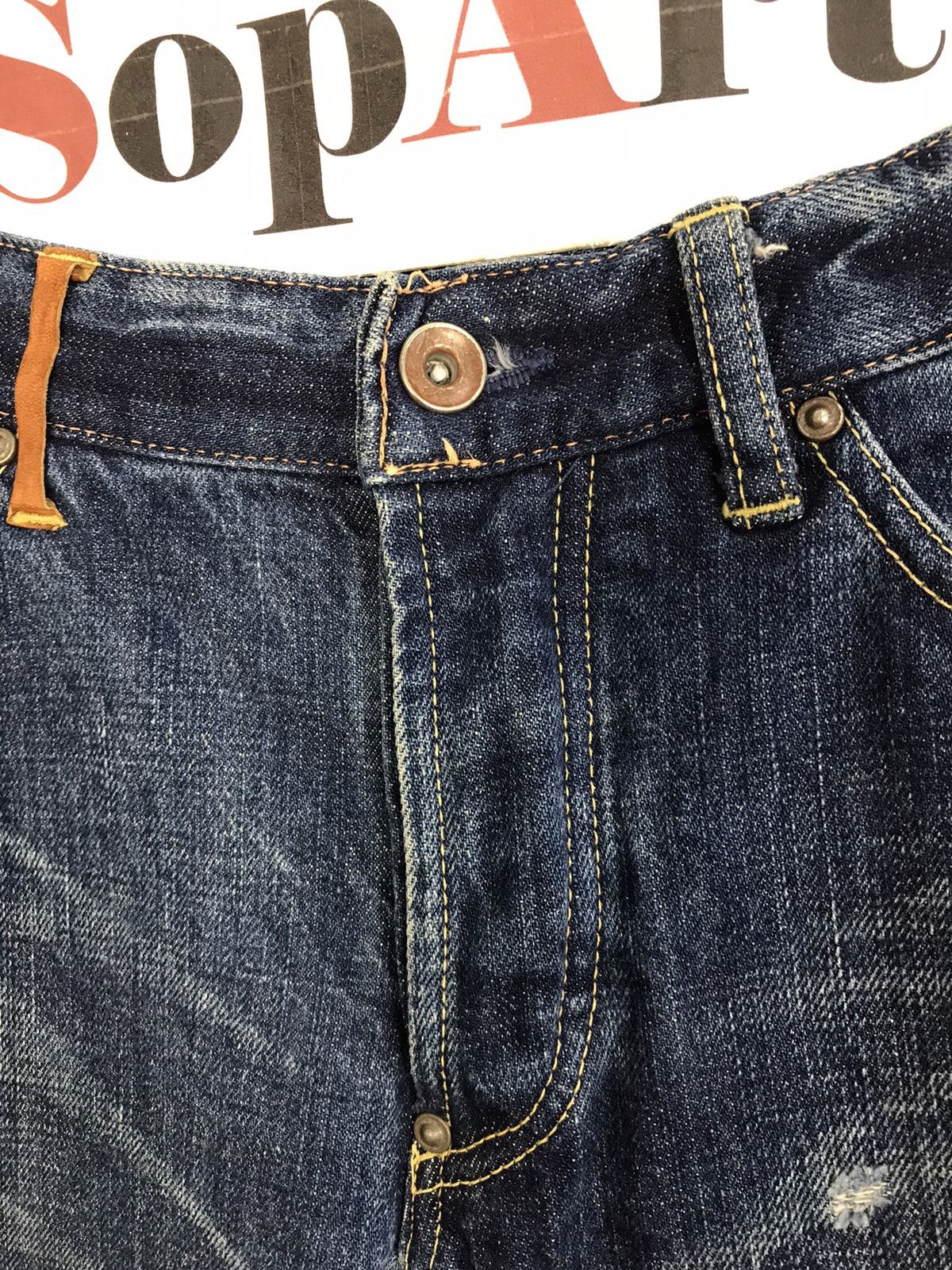 Journal Standard Journal Standard Distressed Bucket Beck Jeans Style Size US 32 / EU 48 - 6 Thumbnail