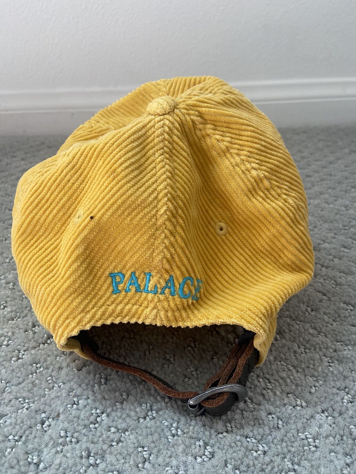 Palace Palace Polo Ralph Lauren Corduroy Classic Polo Yellow Cap Size ONE SIZE - 3 Thumbnail