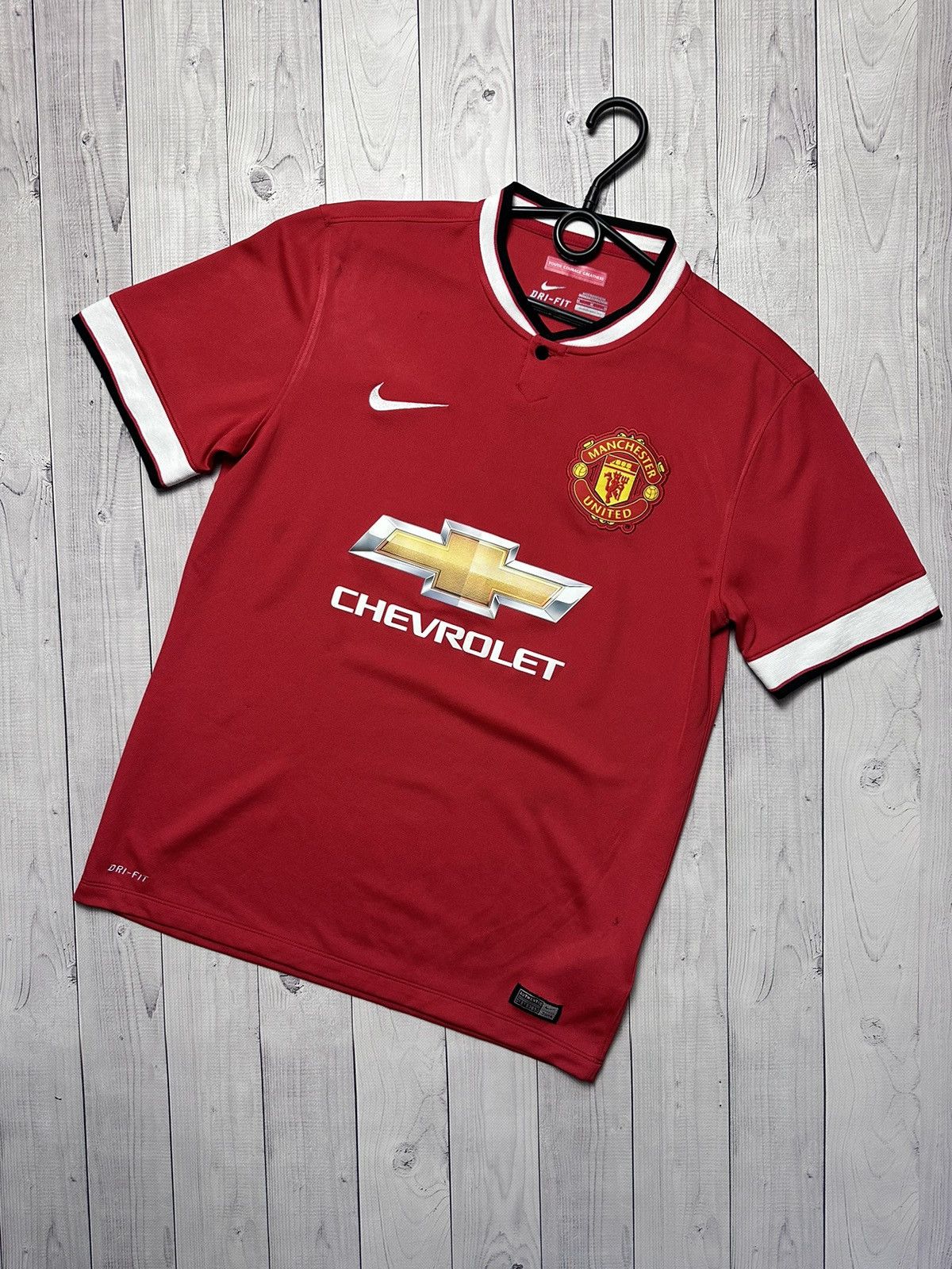 Vintage Nike Manchester United soccer jersey size M