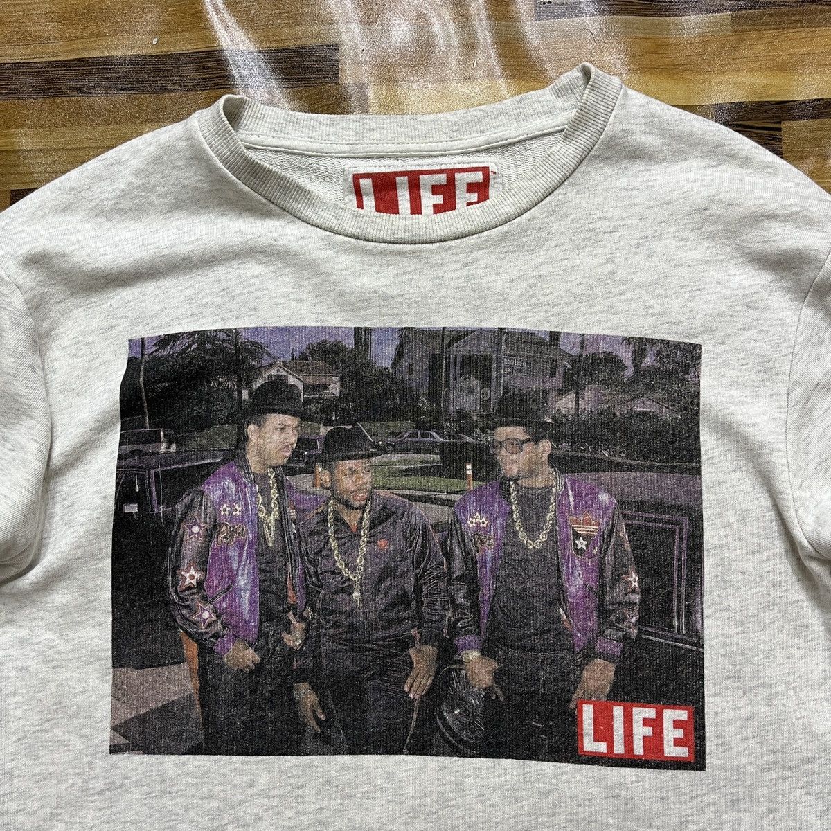 Band Tees × RUN DMC Rare Design RUN DMC Sweatshirts Life Size US M / EU 48-50 / 2 - 5 Thumbnail