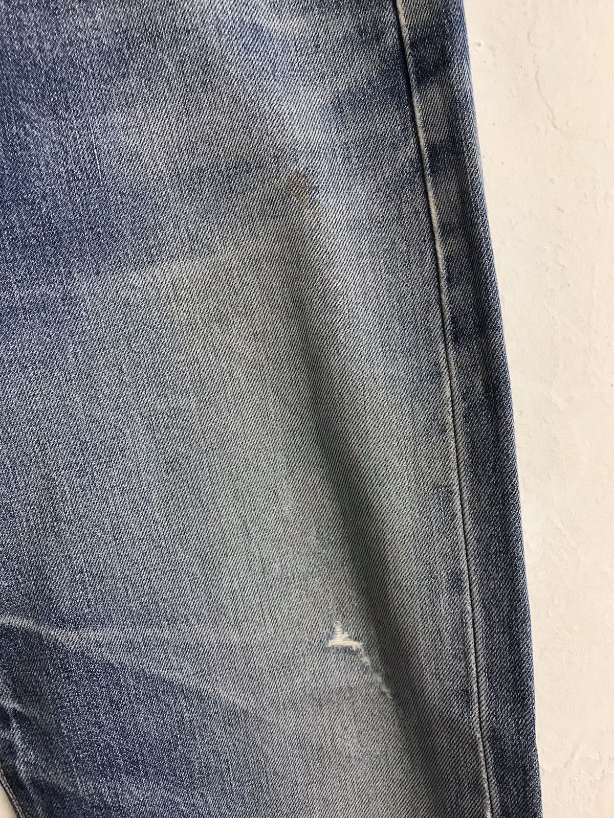 Edwin Vintage Edwin 505X Selvedge Distressed Jeans Size US 29 - 6 Thumbnail