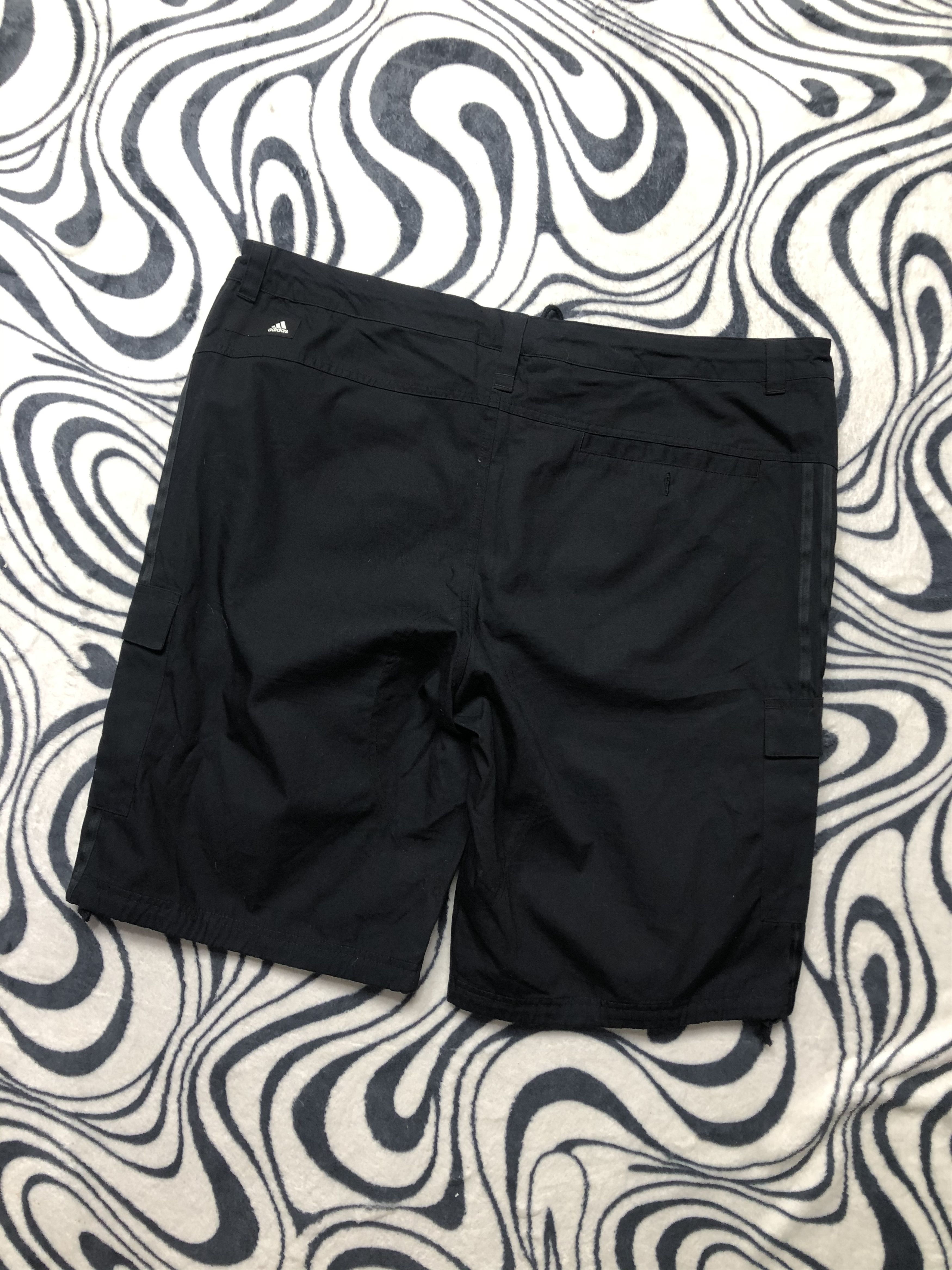 Adidas × Vintage Adidas Vintage Mens Cargo Shorts Size US 36 / EU 52 - 4 Thumbnail