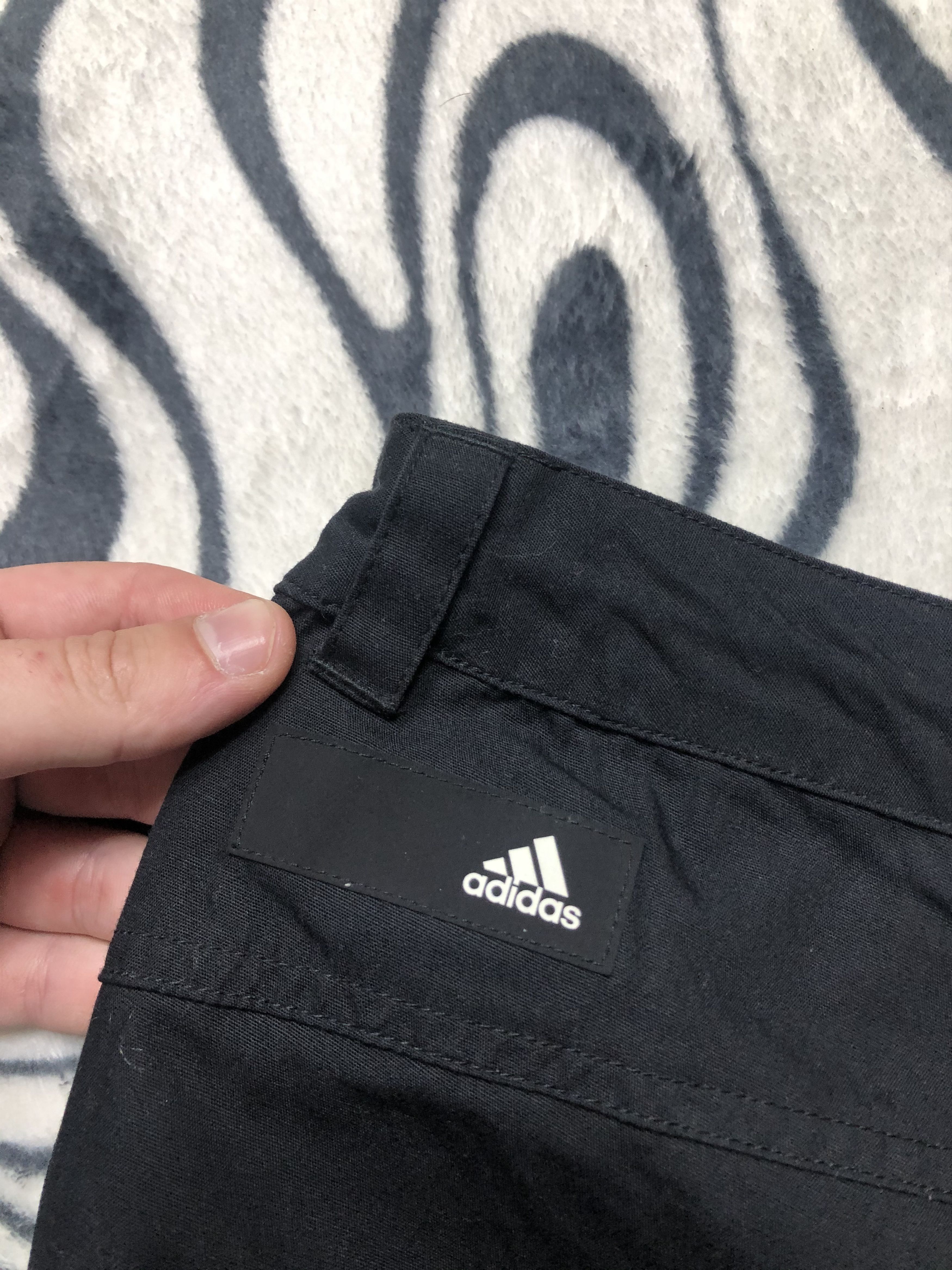 Adidas × Vintage Adidas Vintage Mens Cargo Shorts Size US 36 / EU 52 - 5 Thumbnail
