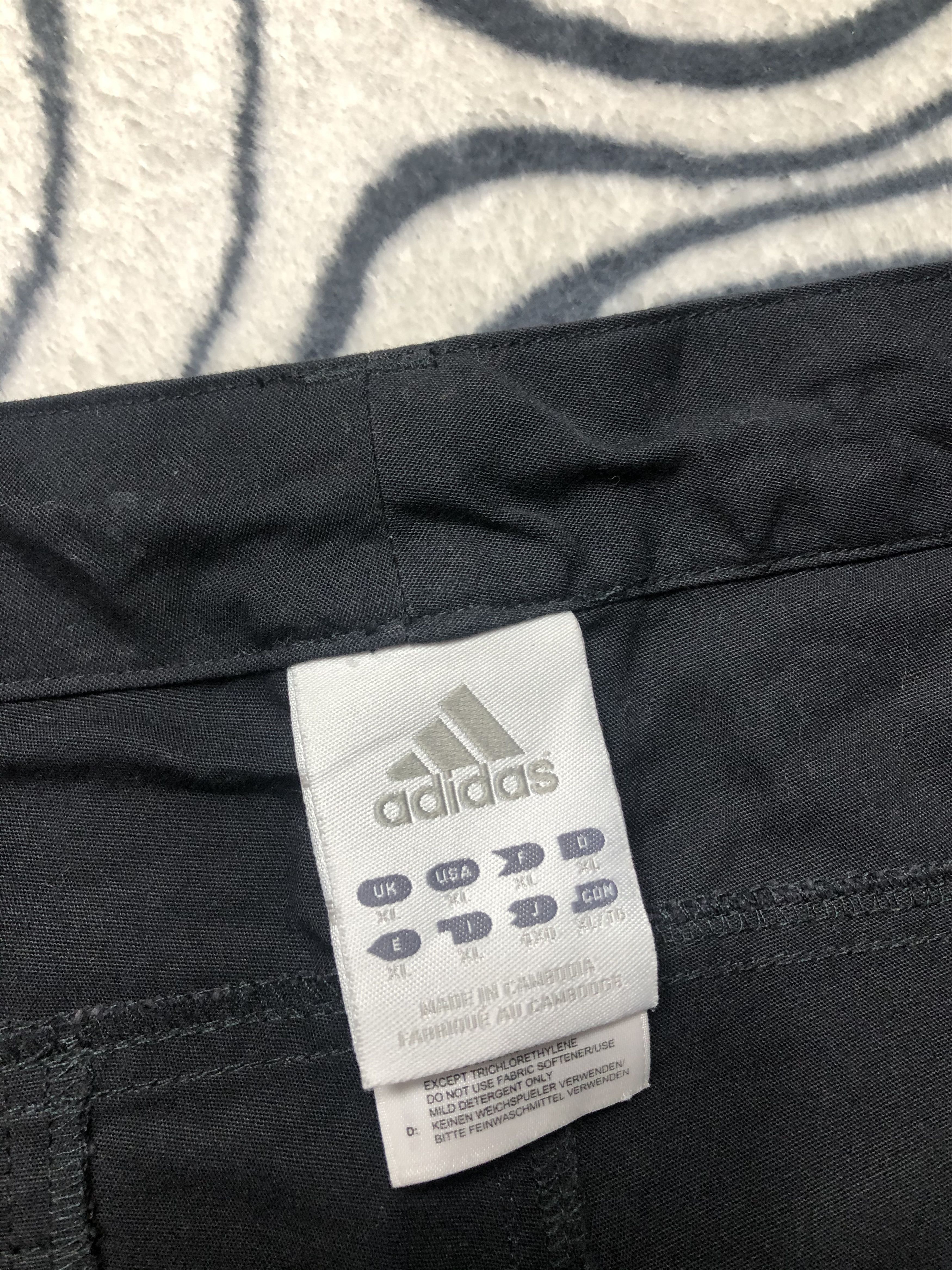 Adidas × Vintage Adidas Vintage Mens Cargo Shorts Size US 36 / EU 52 - 2 Thumbnail