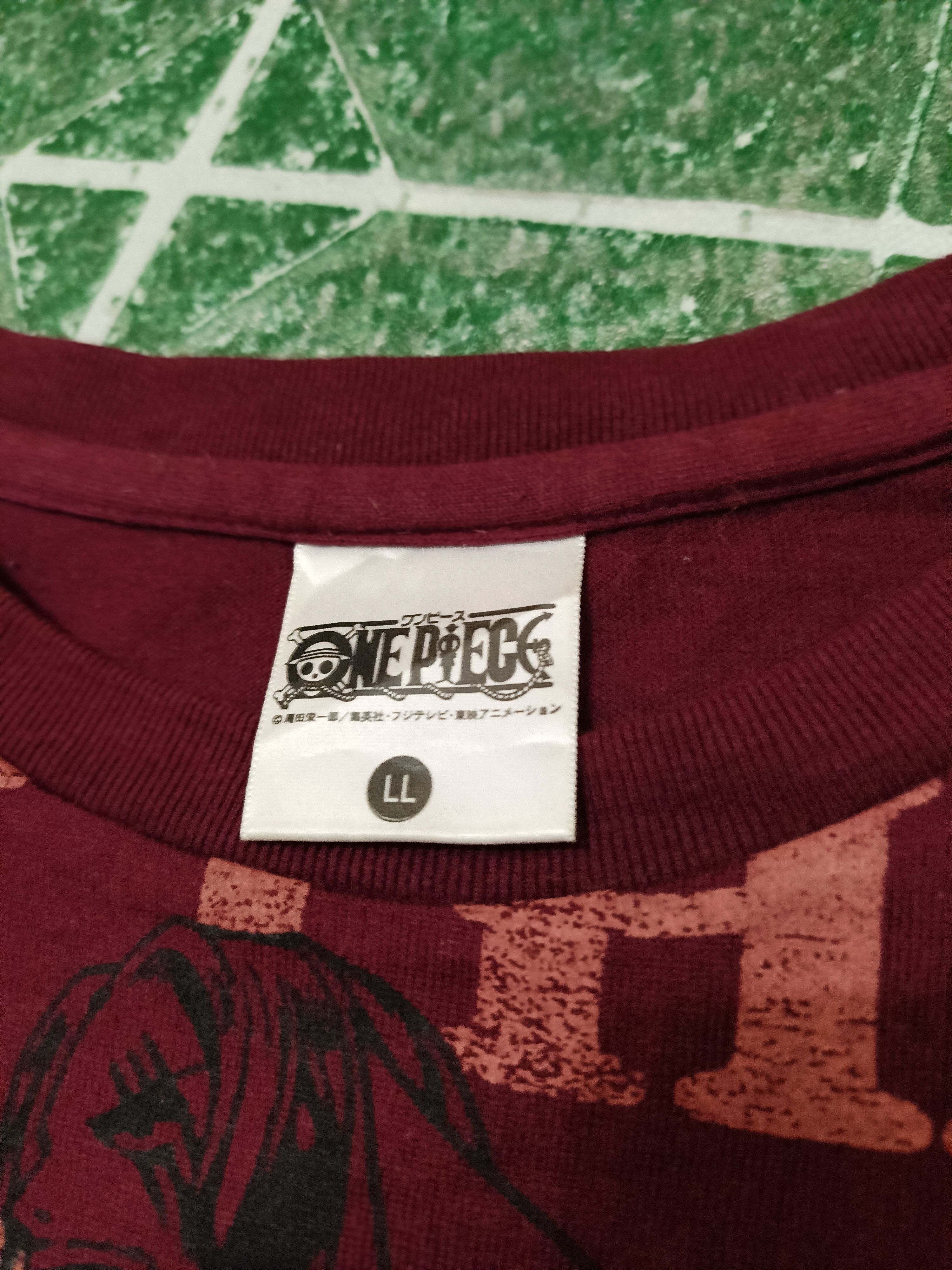 Cartoon Network × Japanese Brand × One Piece Japanese Anime One Piece Shanks Character Long Sleeve Size US M / EU 48-50 / 2 - 3 Thumbnail