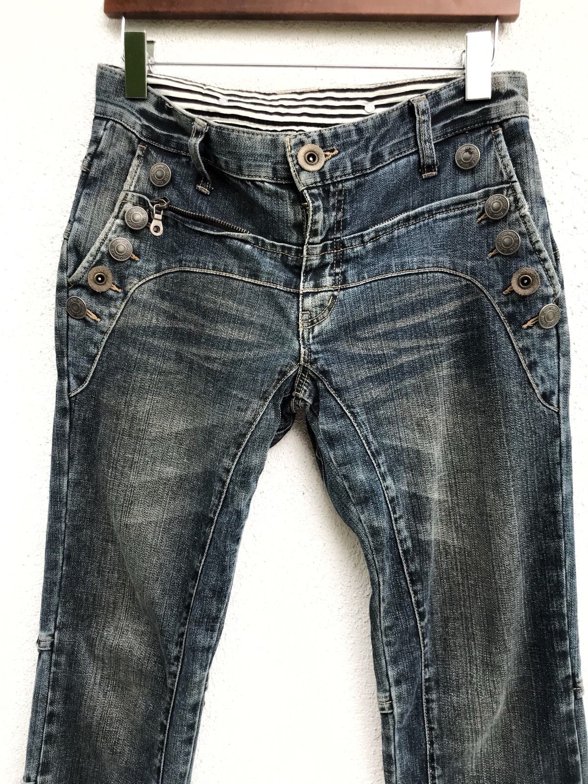 Hysteric Glamour × PPFM Japanese Brand Destructproduct PPFM Jeans Size US 29 - 10 Thumbnail