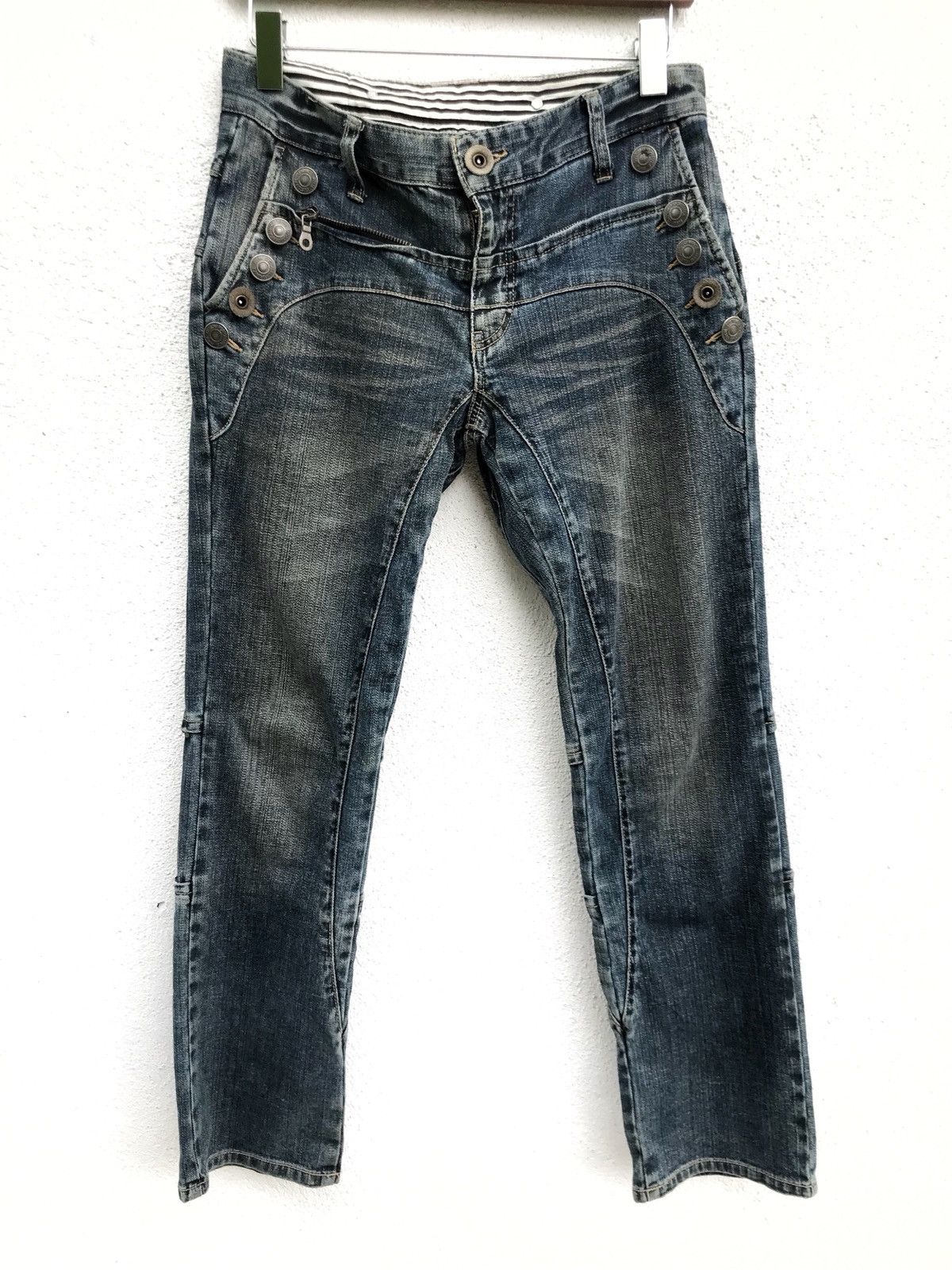 Hysteric Glamour × PPFM Japanese Brand Destructproduct PPFM Jeans Size US 29 - 3 Thumbnail