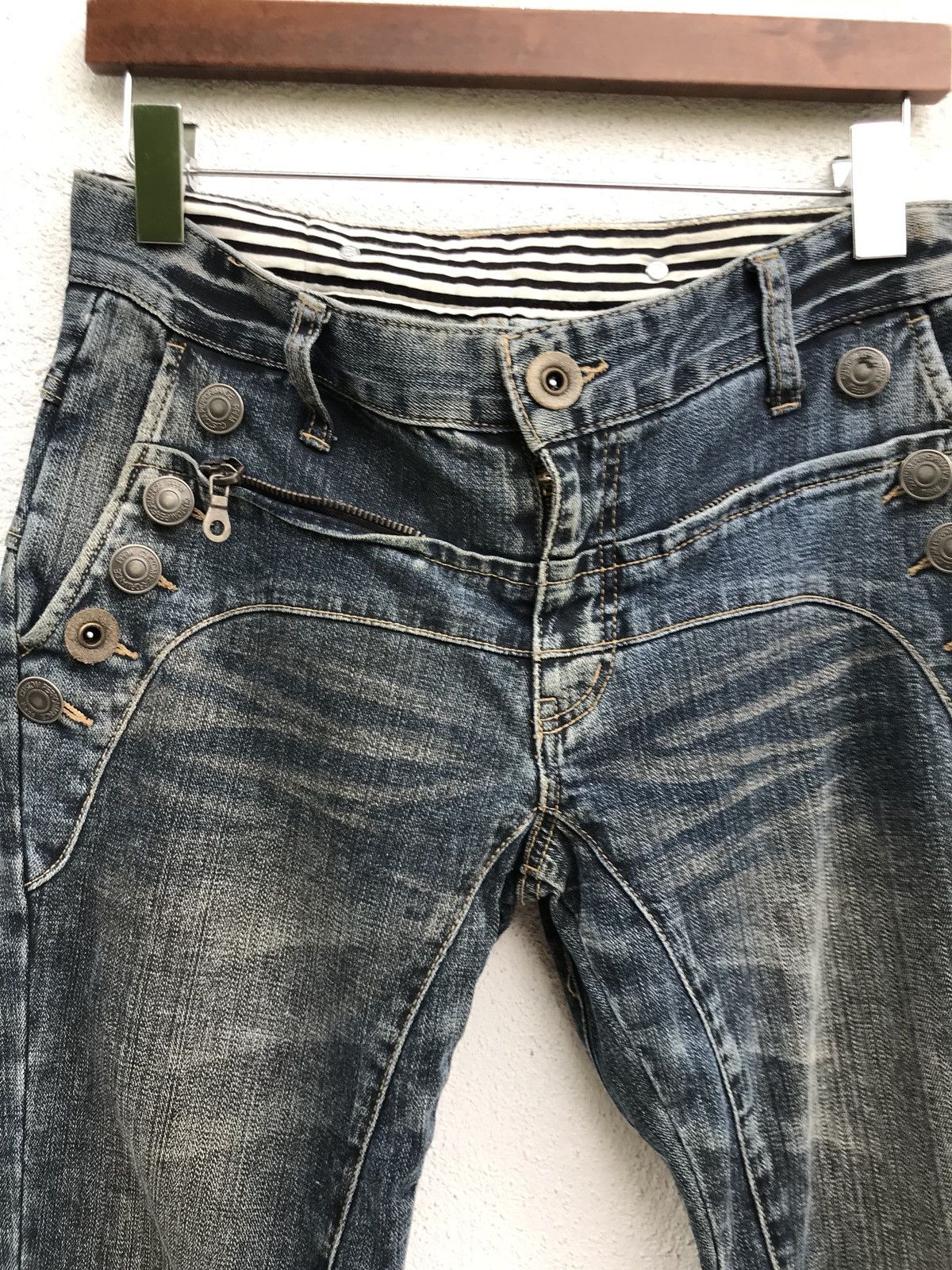 Hysteric Glamour × PPFM Japanese Brand Destructproduct PPFM Jeans Size US 29 - 9 Thumbnail