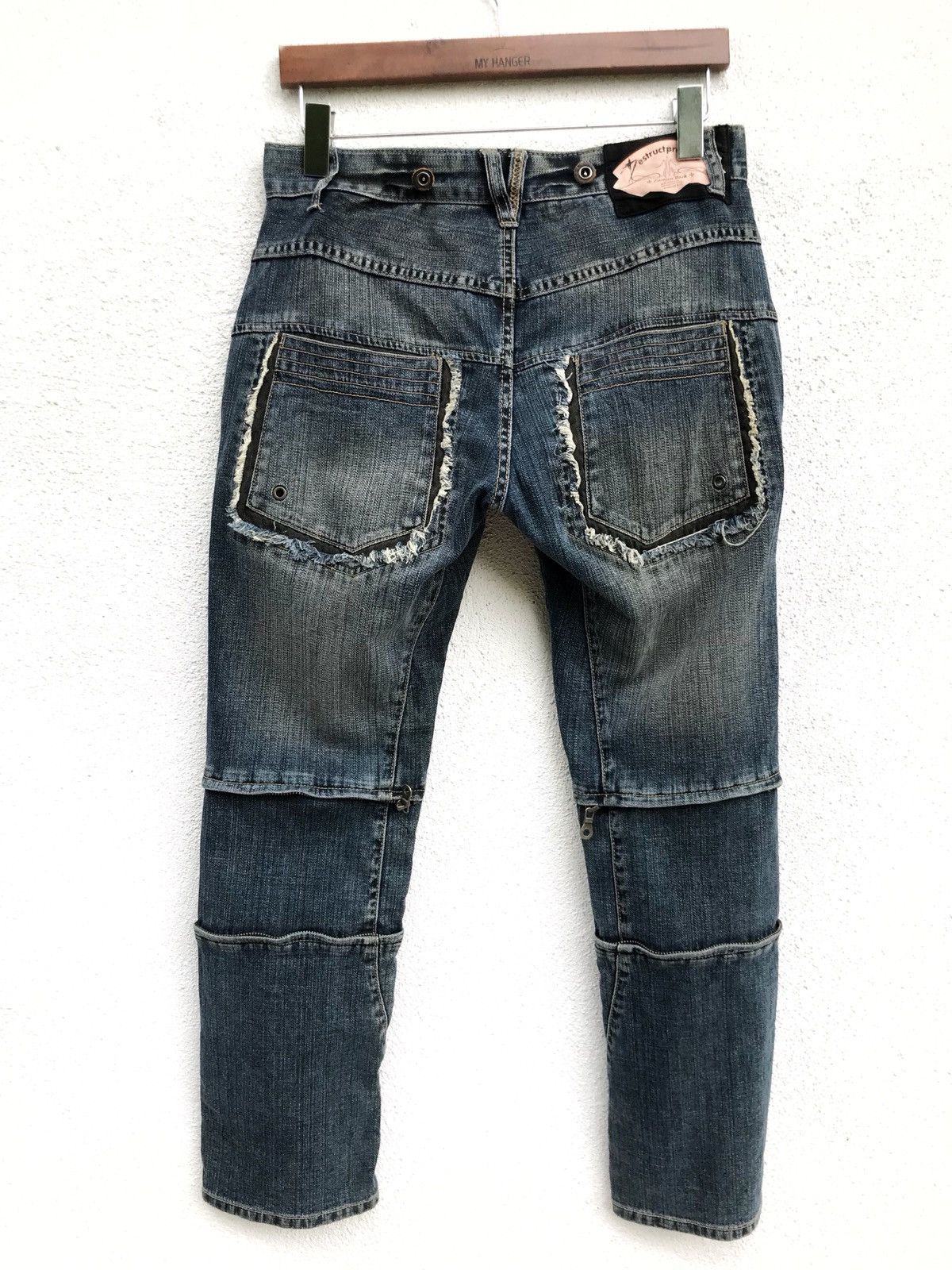 Hysteric Glamour × PPFM Japanese Brand Destructproduct PPFM Jeans Size US 29 - 1 Thumbnail