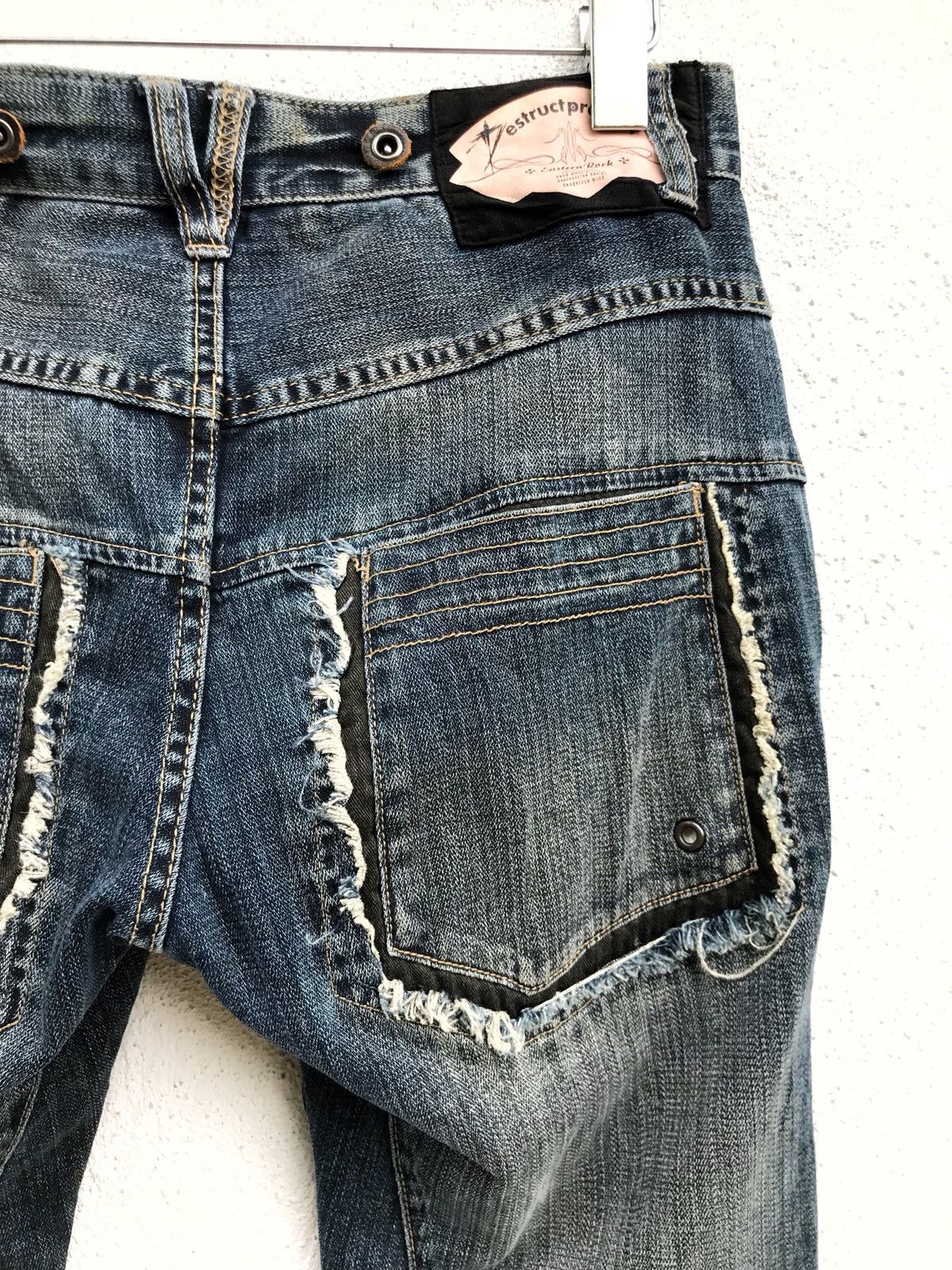 Hysteric Glamour × PPFM Japanese Brand Destructproduct PPFM Jeans Size US 29 - 2 Thumbnail
