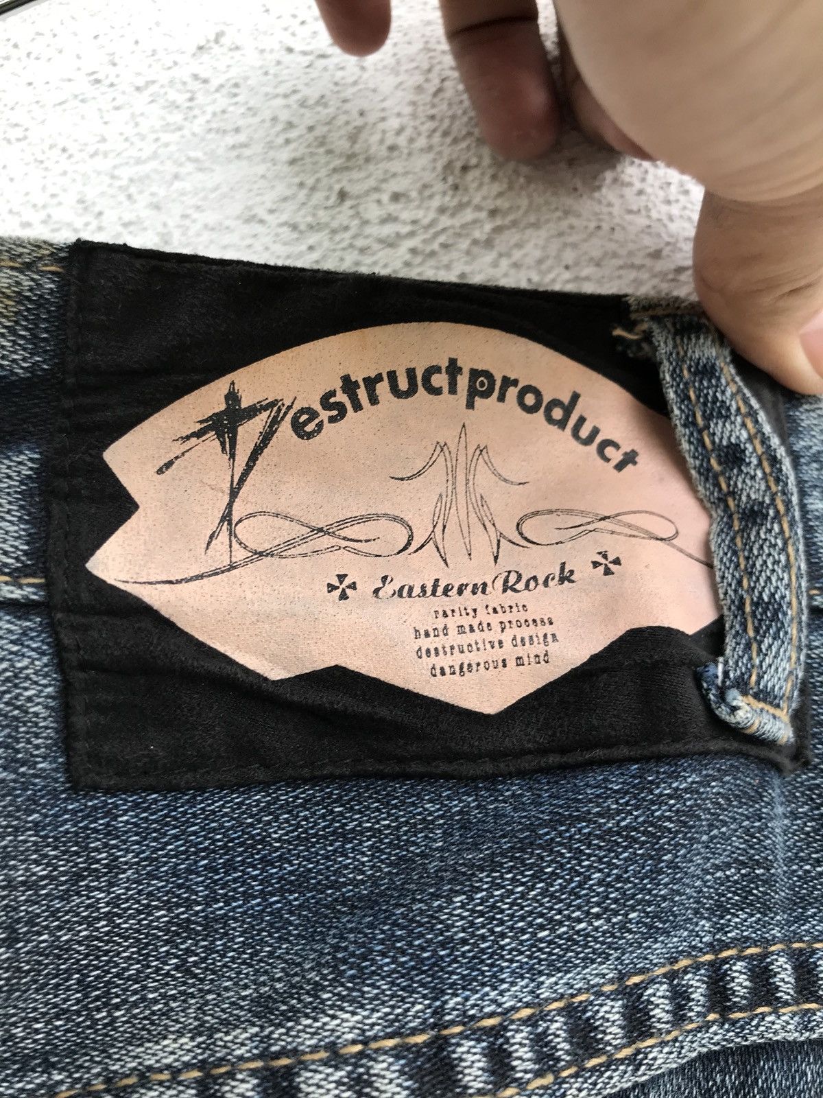 Hysteric Glamour × PPFM Japanese Brand Destructproduct PPFM Jeans Size US 29 - 5 Thumbnail