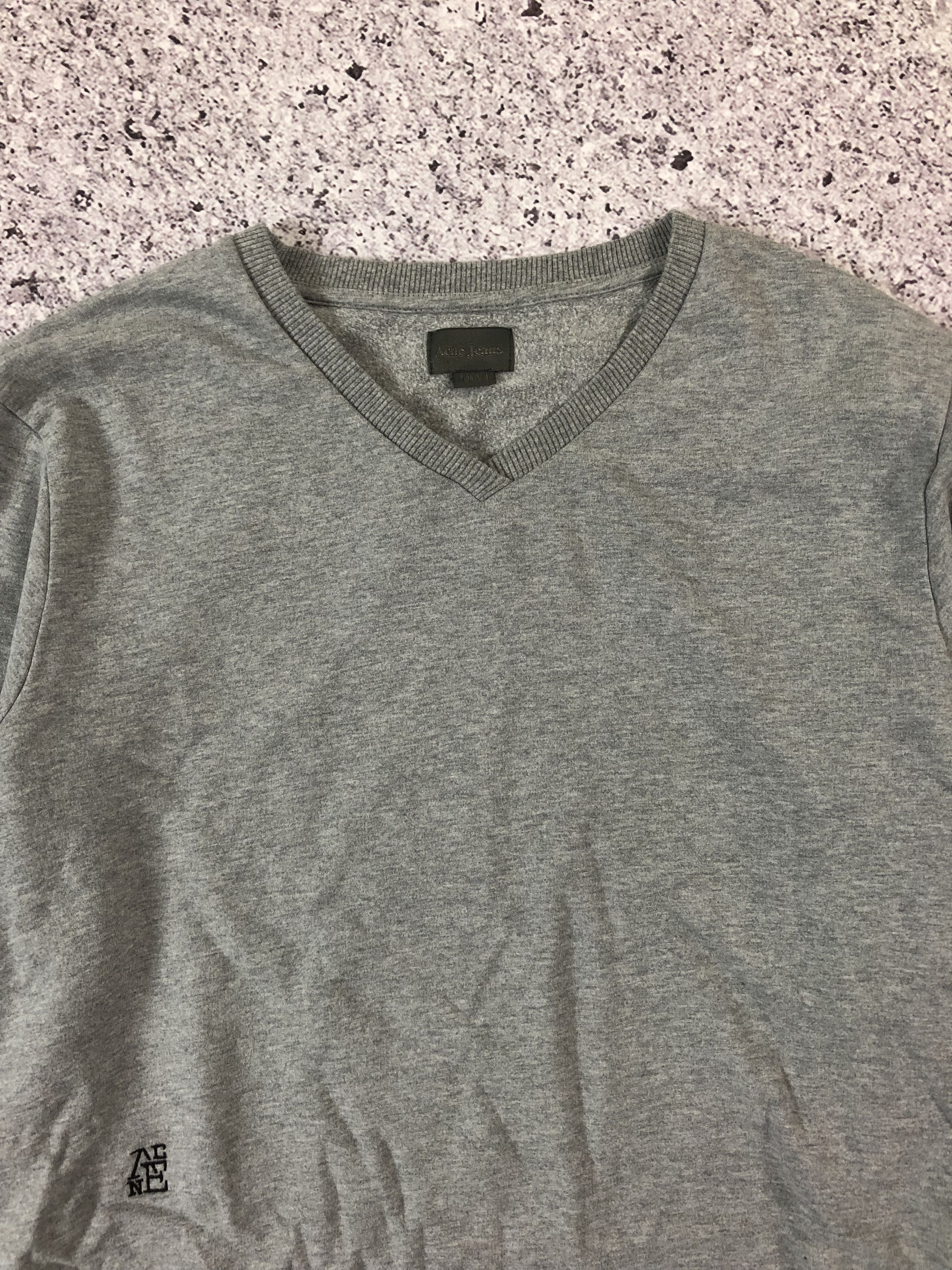 Acne Studios Acne Studios Sweatshirt vintage Grey Size US M / EU 48-50 / 2 - 5 Thumbnail