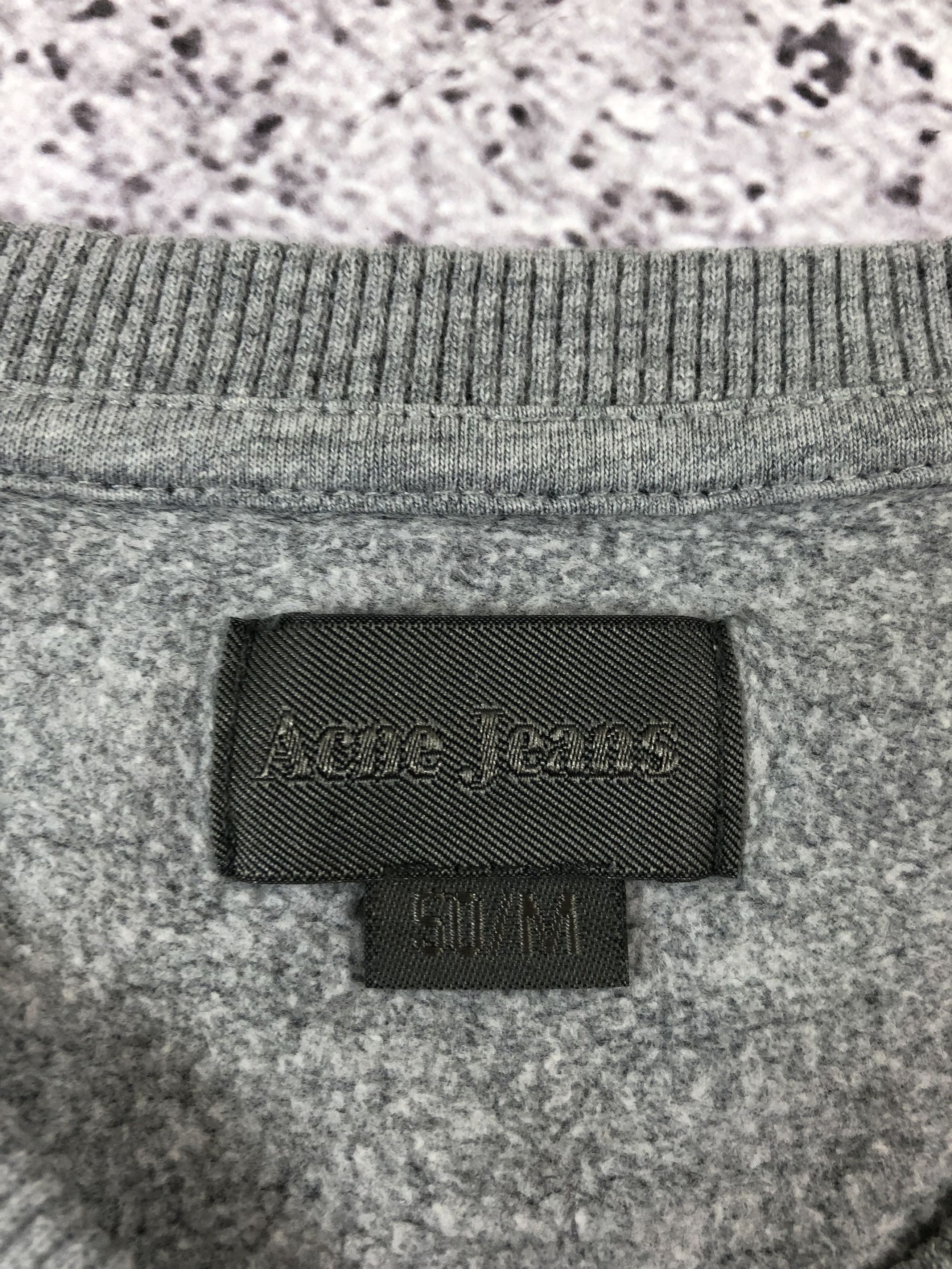 Acne Studios Acne Studios Sweatshirt vintage Grey Size US M / EU 48-50 / 2 - 7 Thumbnail