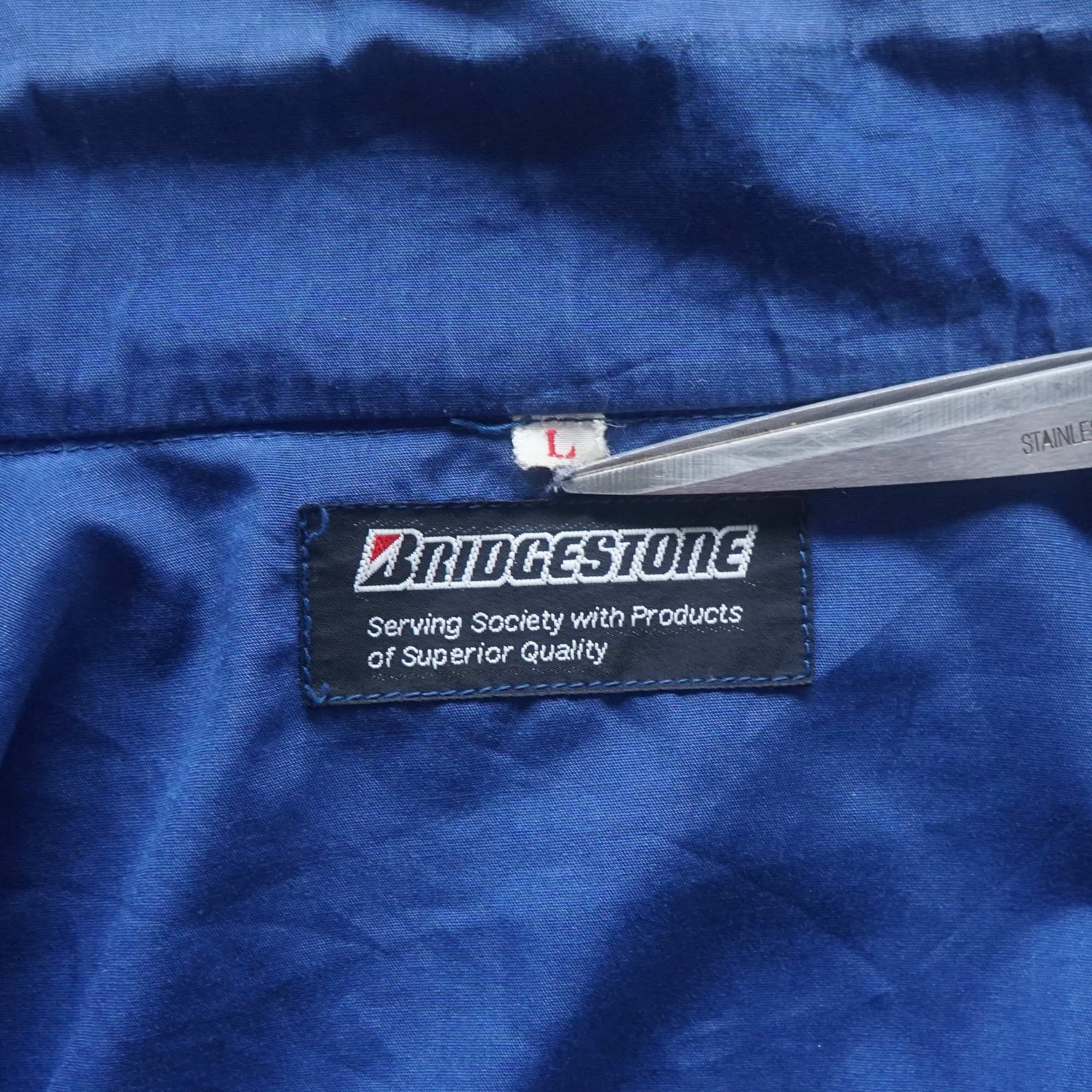 Formula 1 × Japanese Brand BRIDGESTONE Foldable Sleeves Light Working Jacket Size US L / EU 52-54 / 3 - 6 Thumbnail