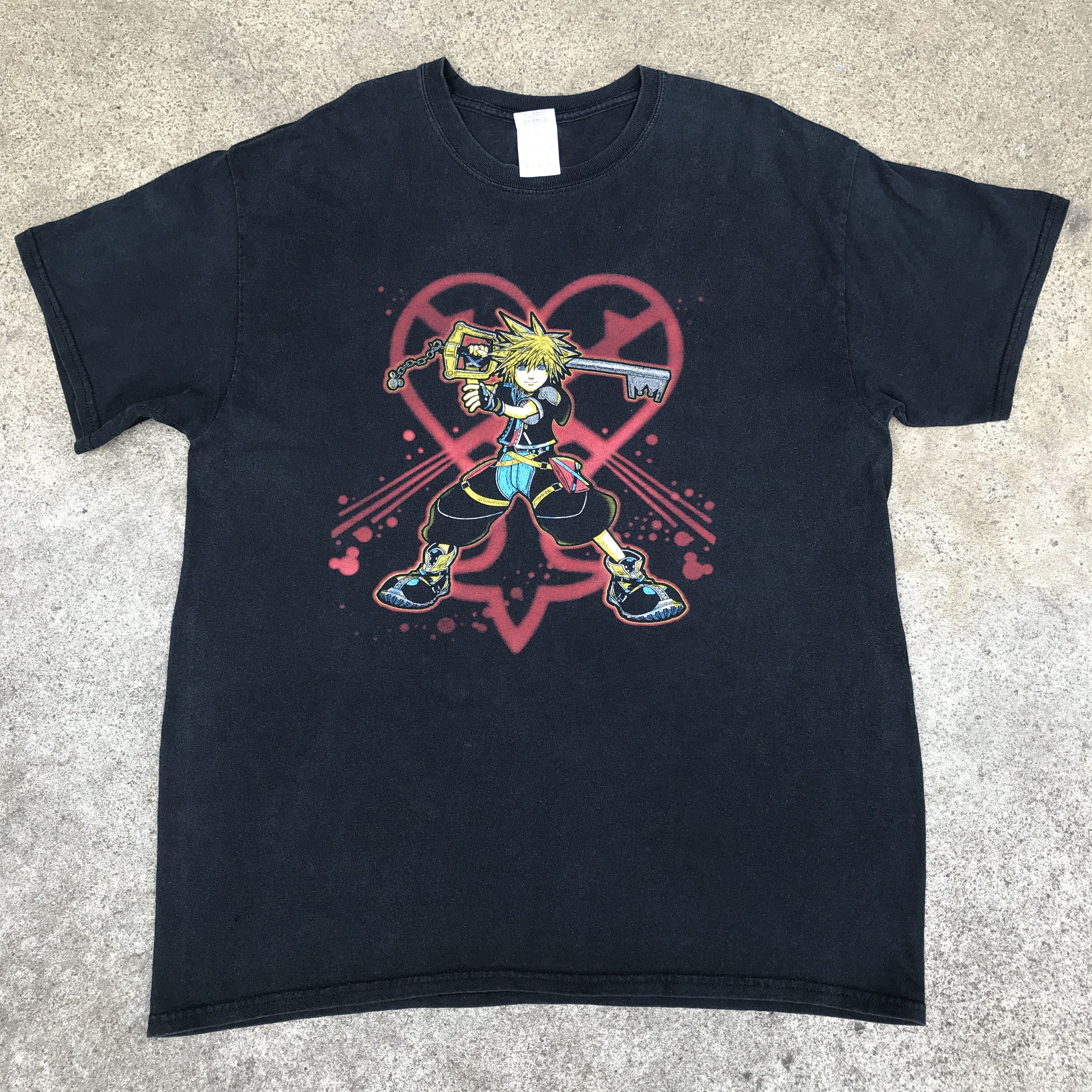 Disney Vintage Sora Kingdom Hearts Promo Tee Shirt Size US L / EU 52-54 / 3 - 3 Thumbnail