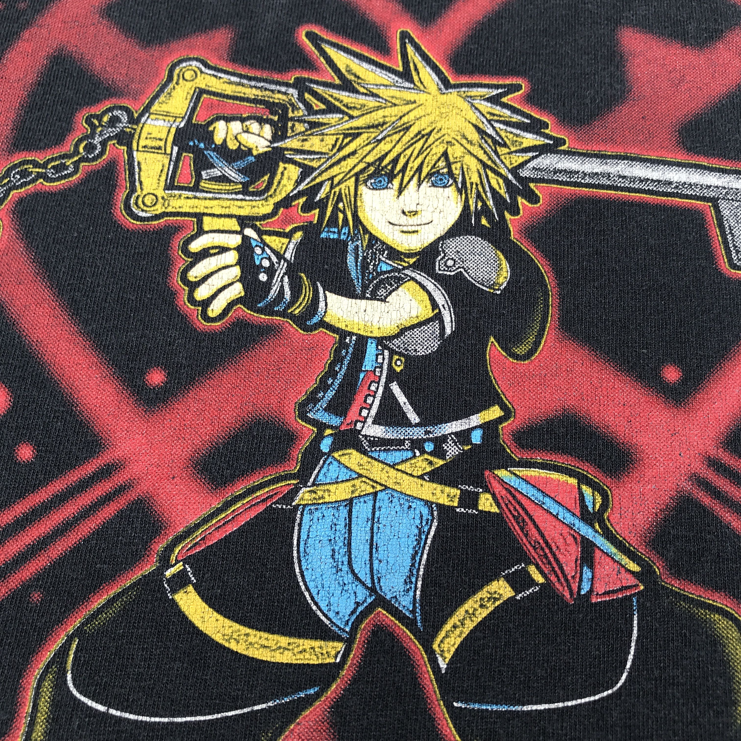 Disney Vintage Sora Kingdom Hearts Promo Tee Shirt Size US L / EU 52-54 / 3 - 2 Thumbnail