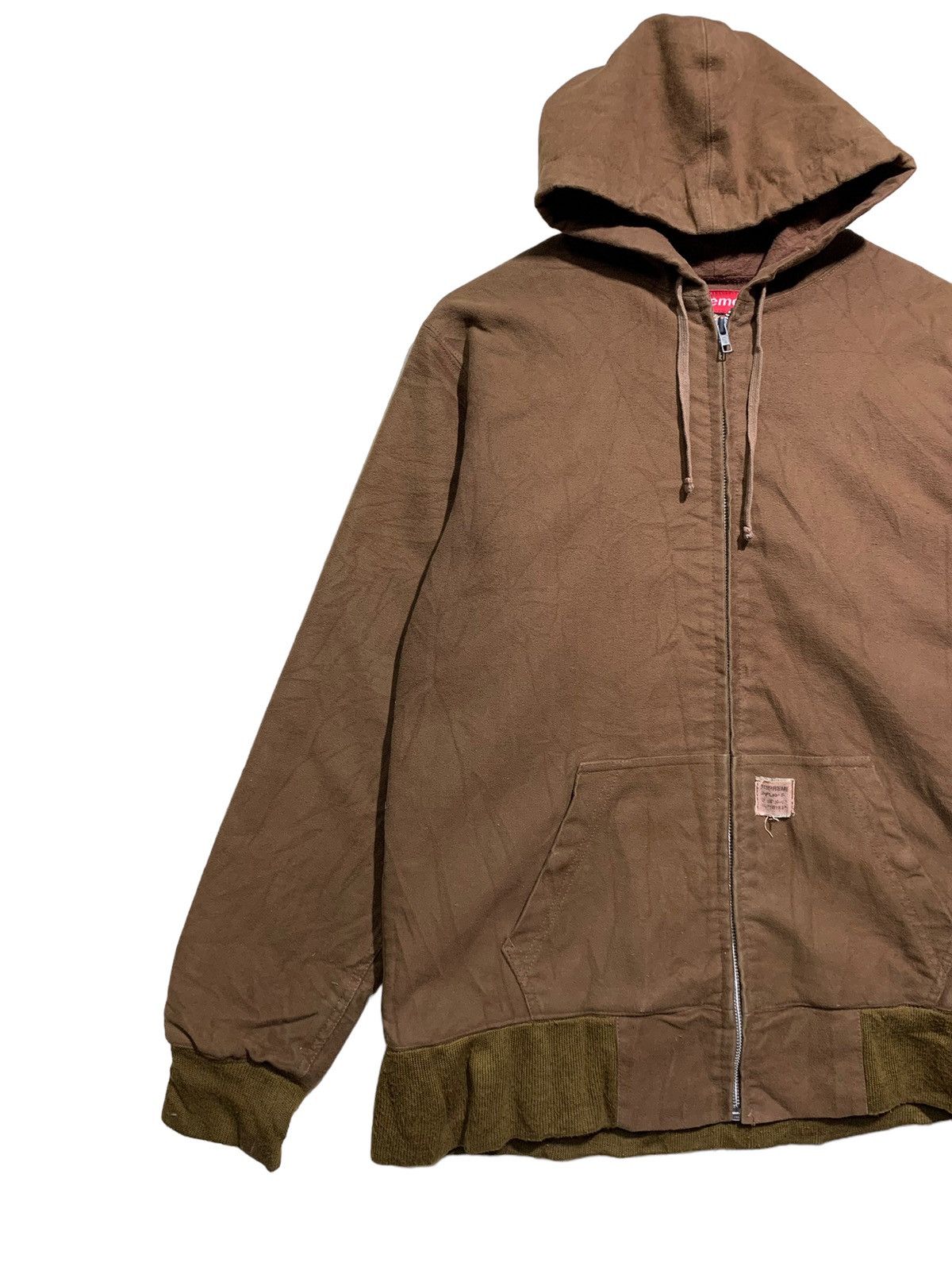 Supreme 🔥VTG SUPREME ETA MOLESKIN WATERPROOF HOODIE JACKETS Size US L / EU 52-54 / 3 - 2 Thumbnail