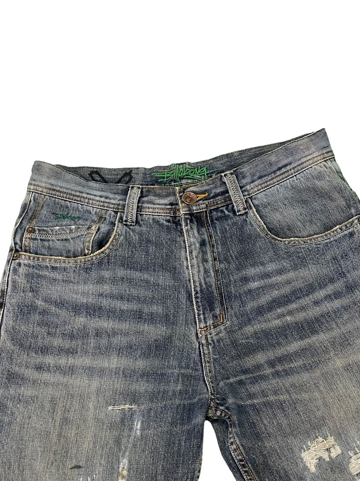 Billabong Loose Jeans Vtg Billabong Distress Denim 1🟦 Size US 32 / EU 48 - 10 Thumbnail