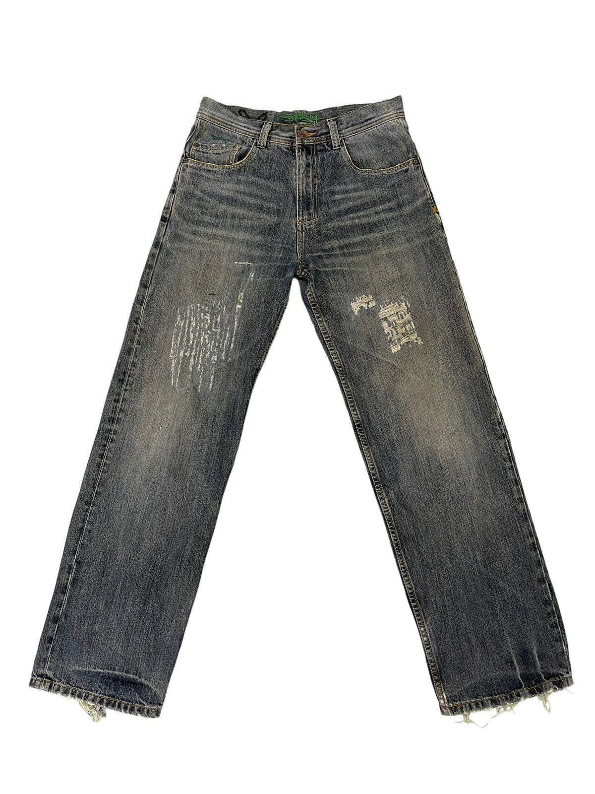 Billabong Loose Jeans Vtg Billabong Distress Denim 1🟦 Size US 32 / EU 48 - 1 Thumbnail