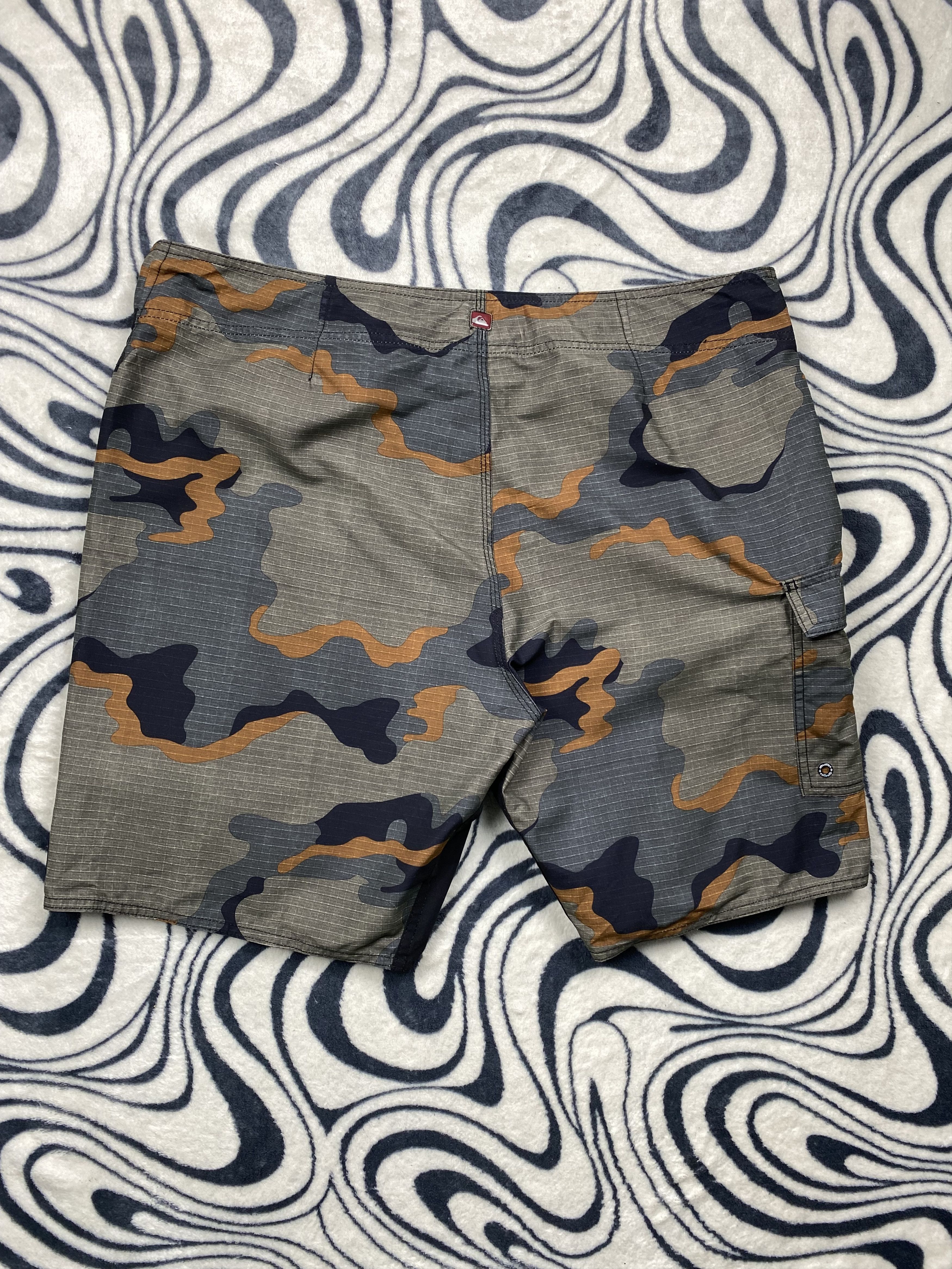 Quiksilver × Vintage Quiksilver Vintage Mens Shorts Size US 38 / EU 54 - 8 Thumbnail