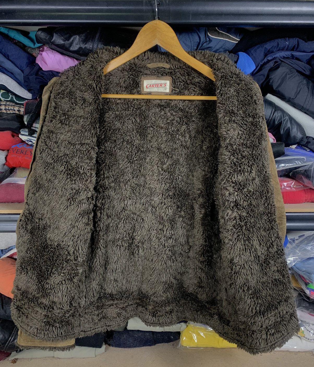 Vintage Vintage Carter’s Faux Fur B3 Shearling Jacket Size US M / EU 48-50 / 2 - 3 Thumbnail