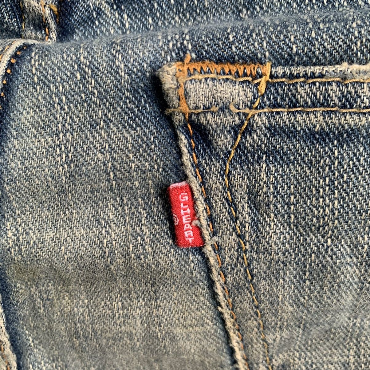 Japanese Brand GL Heart Distressed Denim Jeans Mix7 Size US 30 / EU 46 - 9 Thumbnail