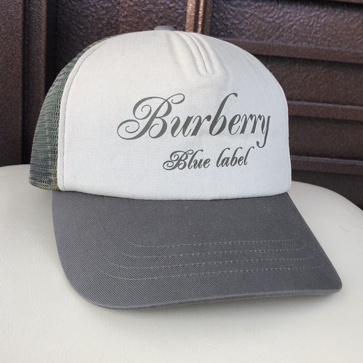 Burberry Burberry Blue Label Spell Out Logo Snapback Cap Size ONE SIZE - 2 Thumbnail