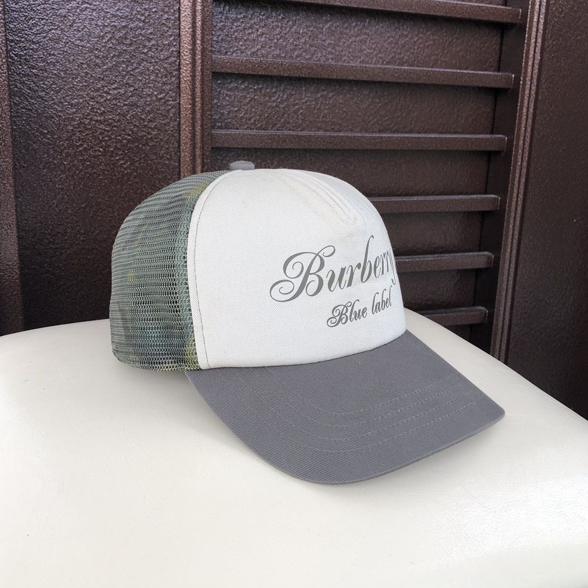 Burberry Burberry Blue Label Spell Out Logo Snapback Cap Size ONE SIZE - 5 Thumbnail