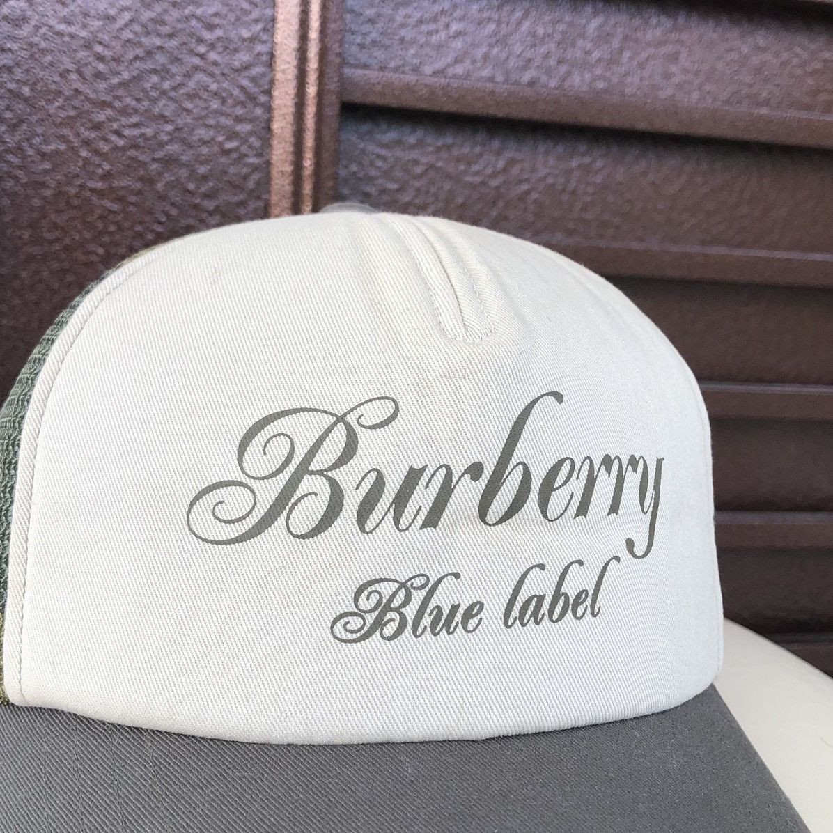 Burberry Burberry Blue Label Spell Out Logo Snapback Cap Size ONE SIZE - 4 Thumbnail