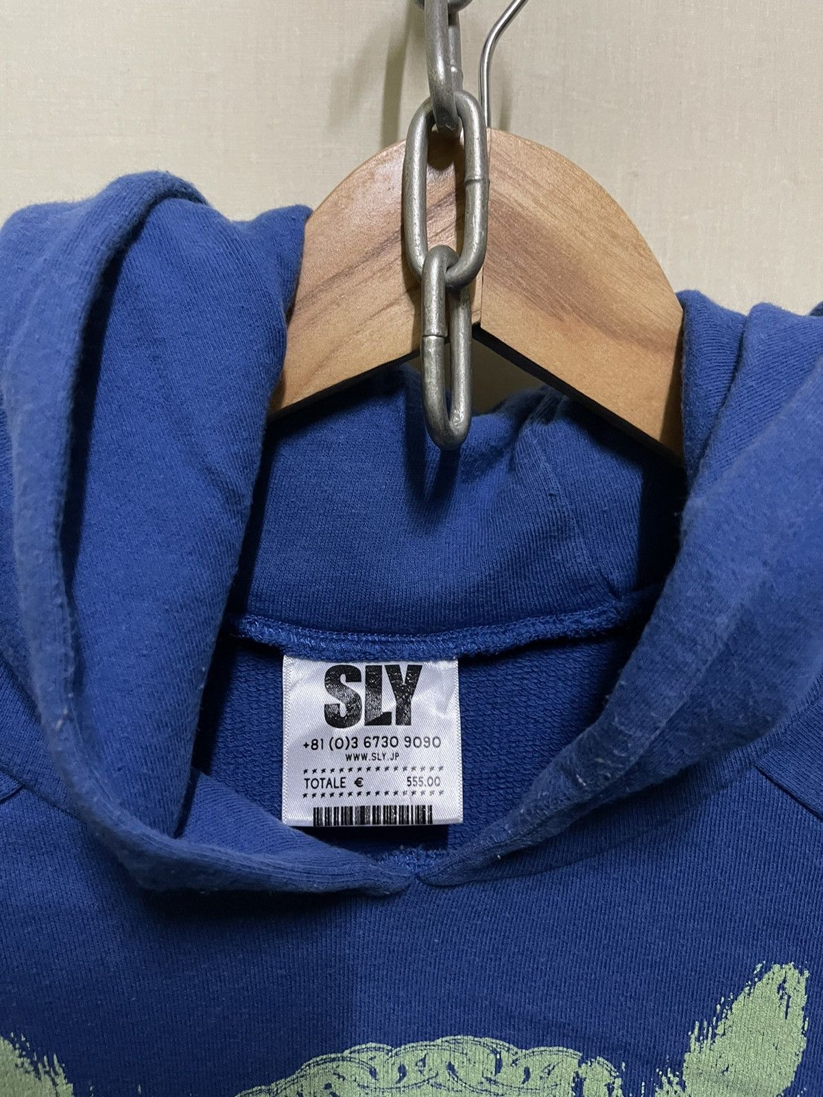 Japanese Brand Sly Graphic Punk Sweatshirt Hoodie Pocket Size US M / EU 48-50 / 2 - 8 Thumbnail