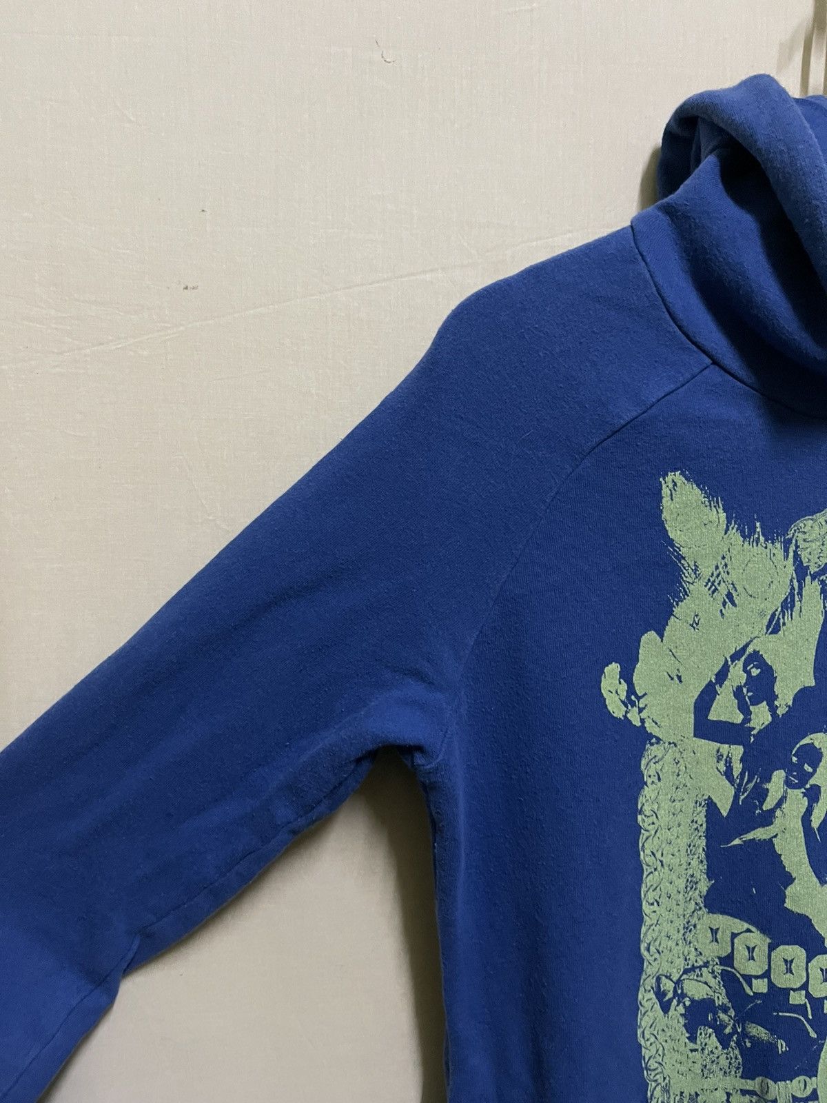 Japanese Brand Sly Graphic Punk Sweatshirt Hoodie Pocket Size US M / EU 48-50 / 2 - 2 Thumbnail
