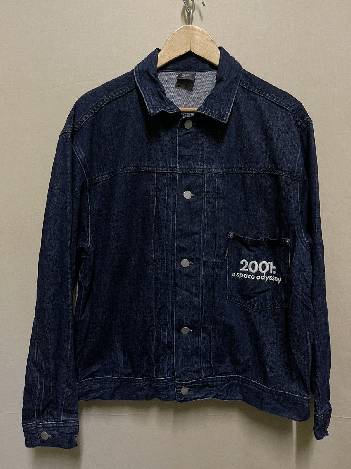 Japanese Brand 2001:a space odyssey denim jacket | Grailed