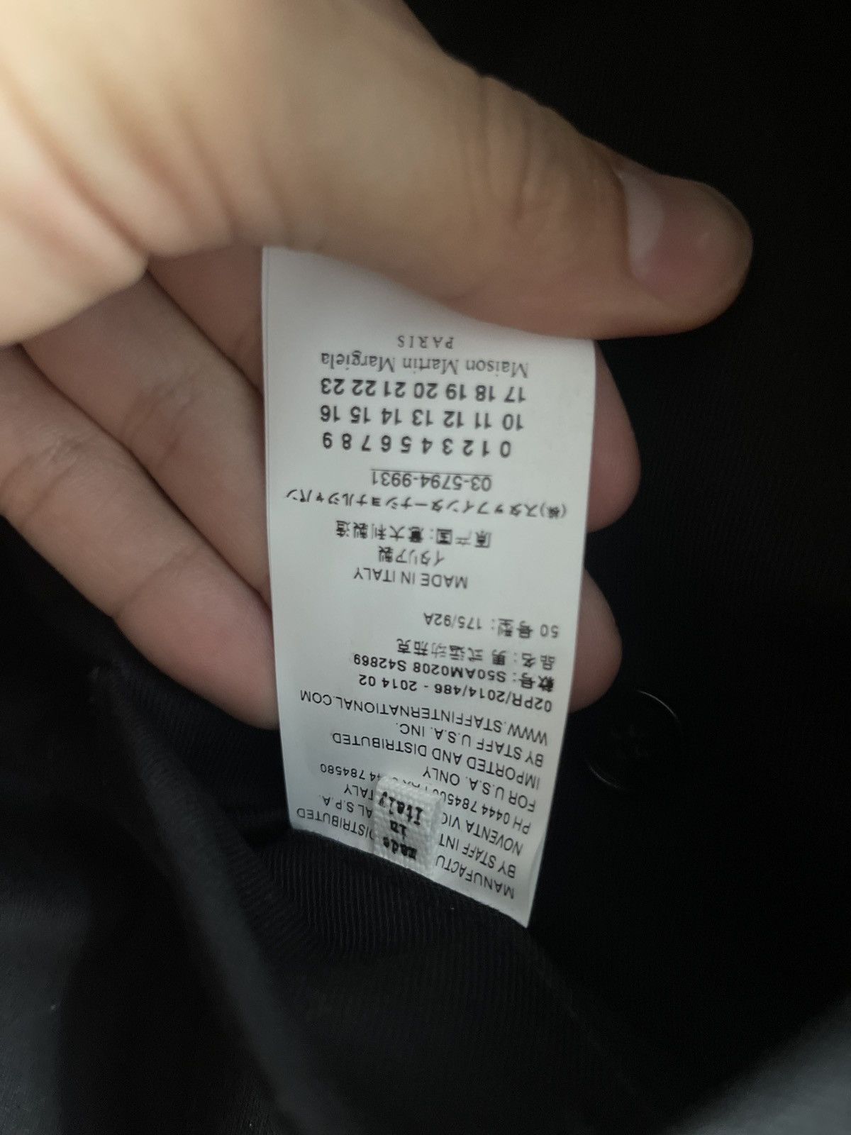 Maison Margiela Maison margiela leather and canvas jacket Size US L / EU 52-54 / 3 - 8 Thumbnail