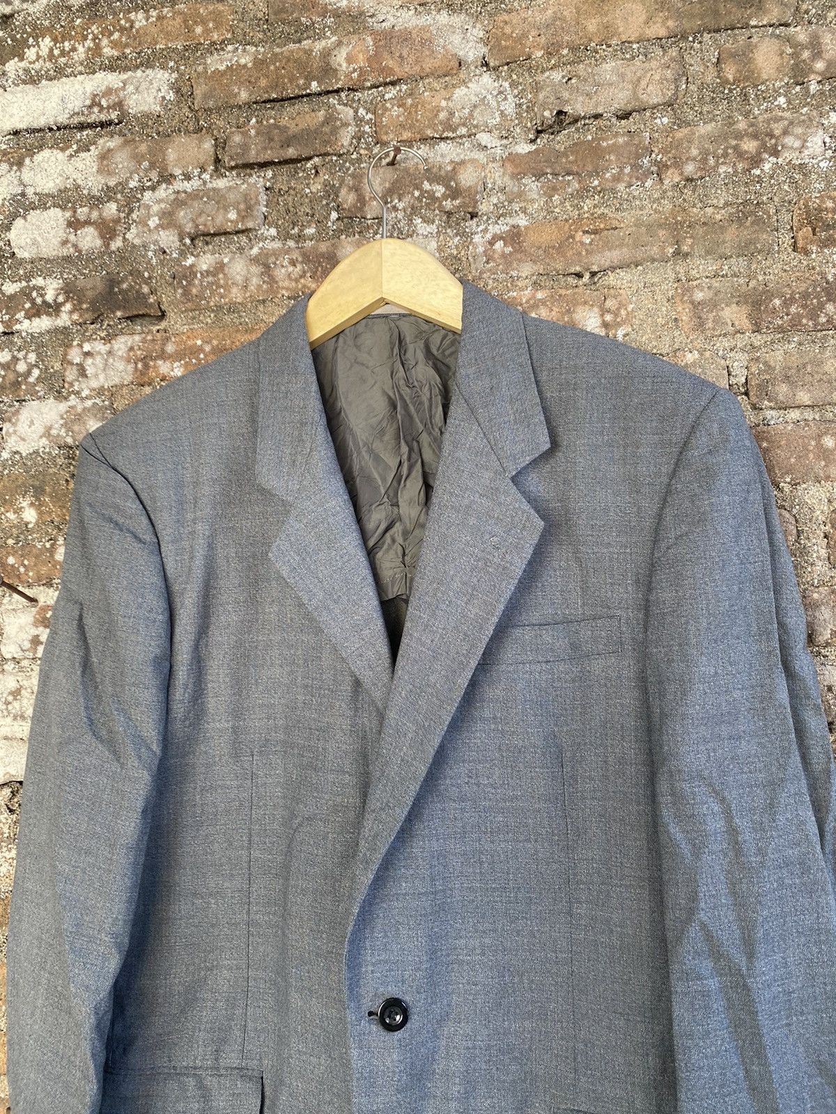 Comme des Garcons × Comme des Garcons Homme × Comme des Garcons Homme Deux Vintage 90s Comme Des Garcons Homme Deux 1995 A/W Wool Coat Size US L / EU 52-54 / 3 - 2 Thumbnail