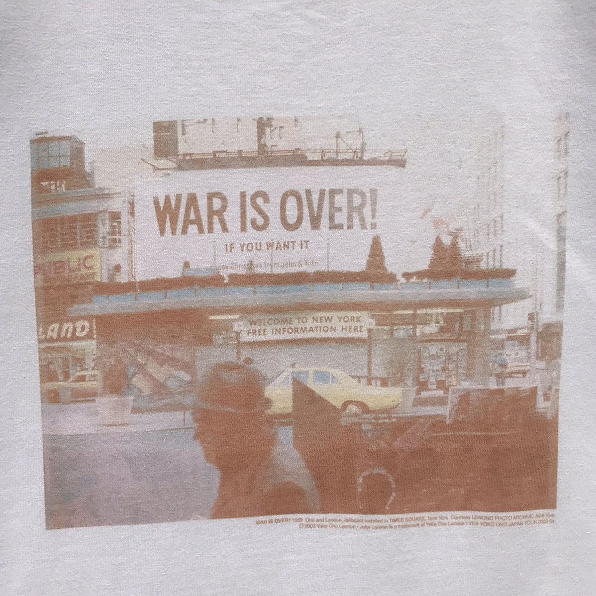 Band Tees × Vintage Vintage Yes Yoko Ono John Lennon Tee Size US S / EU 44-46 / 1 - 8 Thumbnail