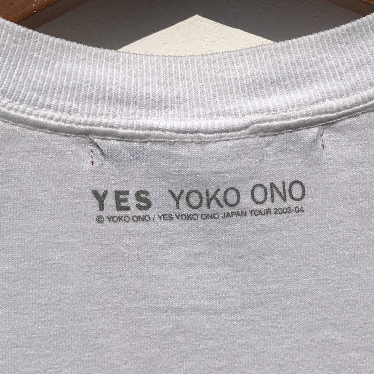 Band Tees × Vintage Vintage Yes Yoko Ono John Lennon Tee Size US S / EU 44-46 / 1 - 10 Thumbnail