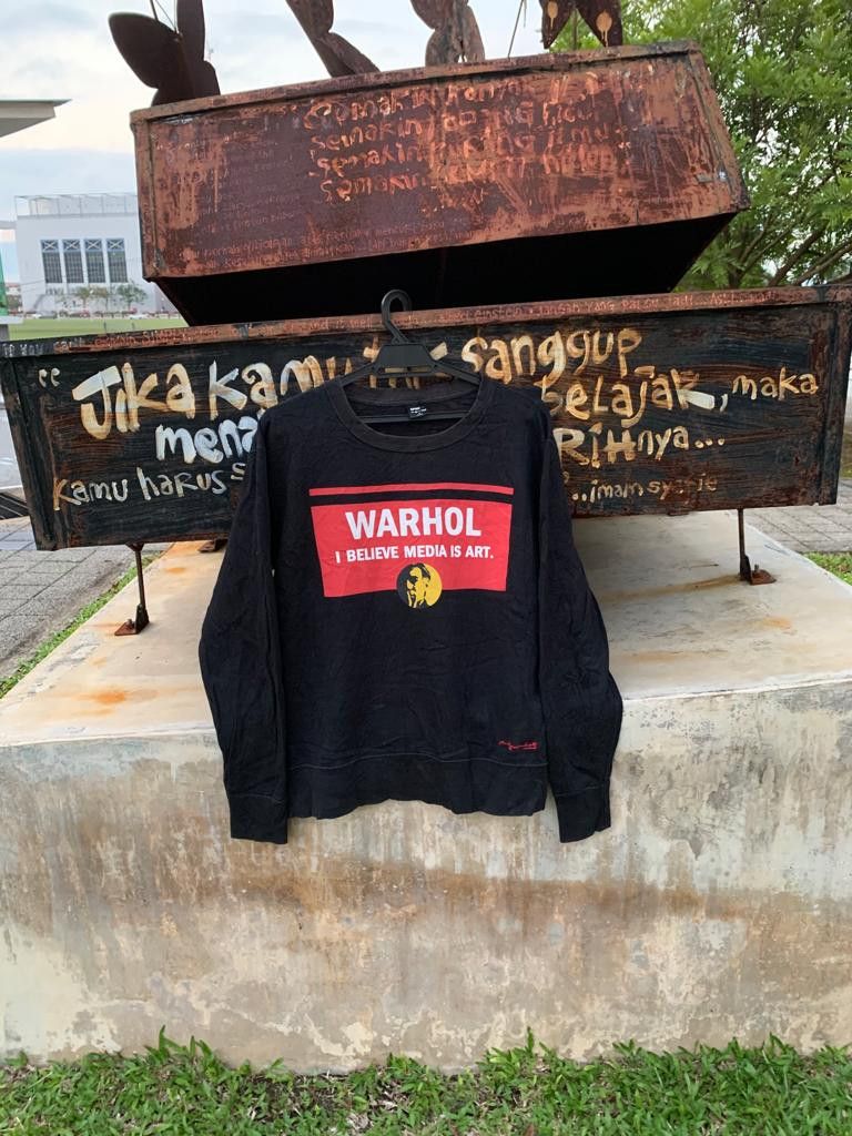 Andy Warhol × Uniqlo × Vintage Andy Warhol, I Believe Media Is Art Size US M / EU 48-50 / 2 - 1 Thumbnail