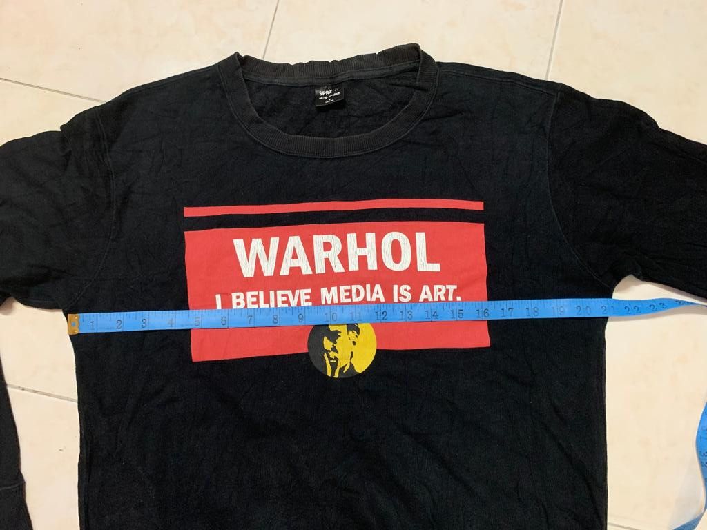 Andy Warhol × Uniqlo × Vintage Andy Warhol, I Believe Media Is Art Size US M / EU 48-50 / 2 - 9 Thumbnail