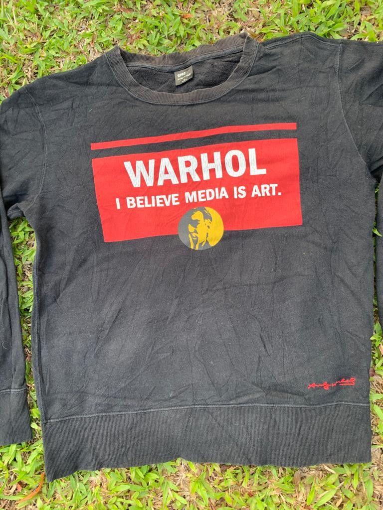 Andy Warhol × Uniqlo × Vintage Andy Warhol, I Believe Media Is Art Size US M / EU 48-50 / 2 - 5 Thumbnail