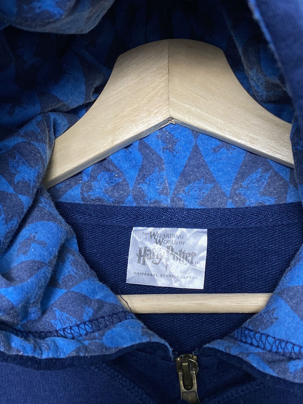 Universal Studios × Vintage The Wizzarding World of Harry Potter Ravenclaw Hoodie Size US L / EU 52-54 / 3 - 5 Thumbnail