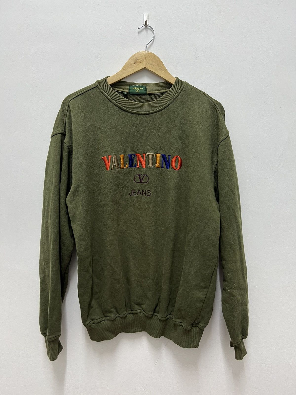 Valentino Valentino Jeans Multi Colour Logo Sweatshirt Size US L / EU 52-54 / 3 - 1 Thumbnail