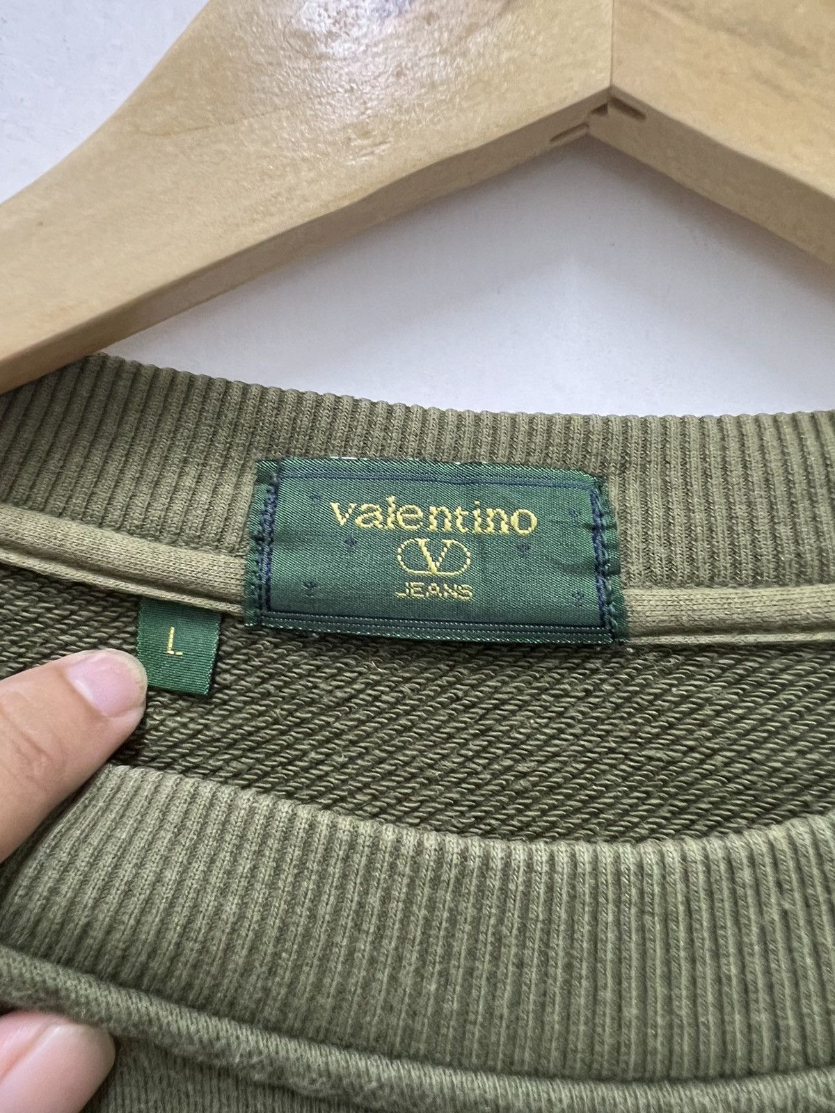 Valentino Valentino Jeans Multi Colour Logo Sweatshirt Size US L / EU 52-54 / 3 - 5 Thumbnail
