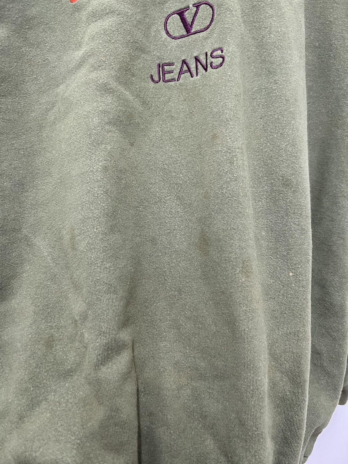 Valentino Valentino Jeans Multi Colour Logo Sweatshirt Size US L / EU 52-54 / 3 - 4 Thumbnail