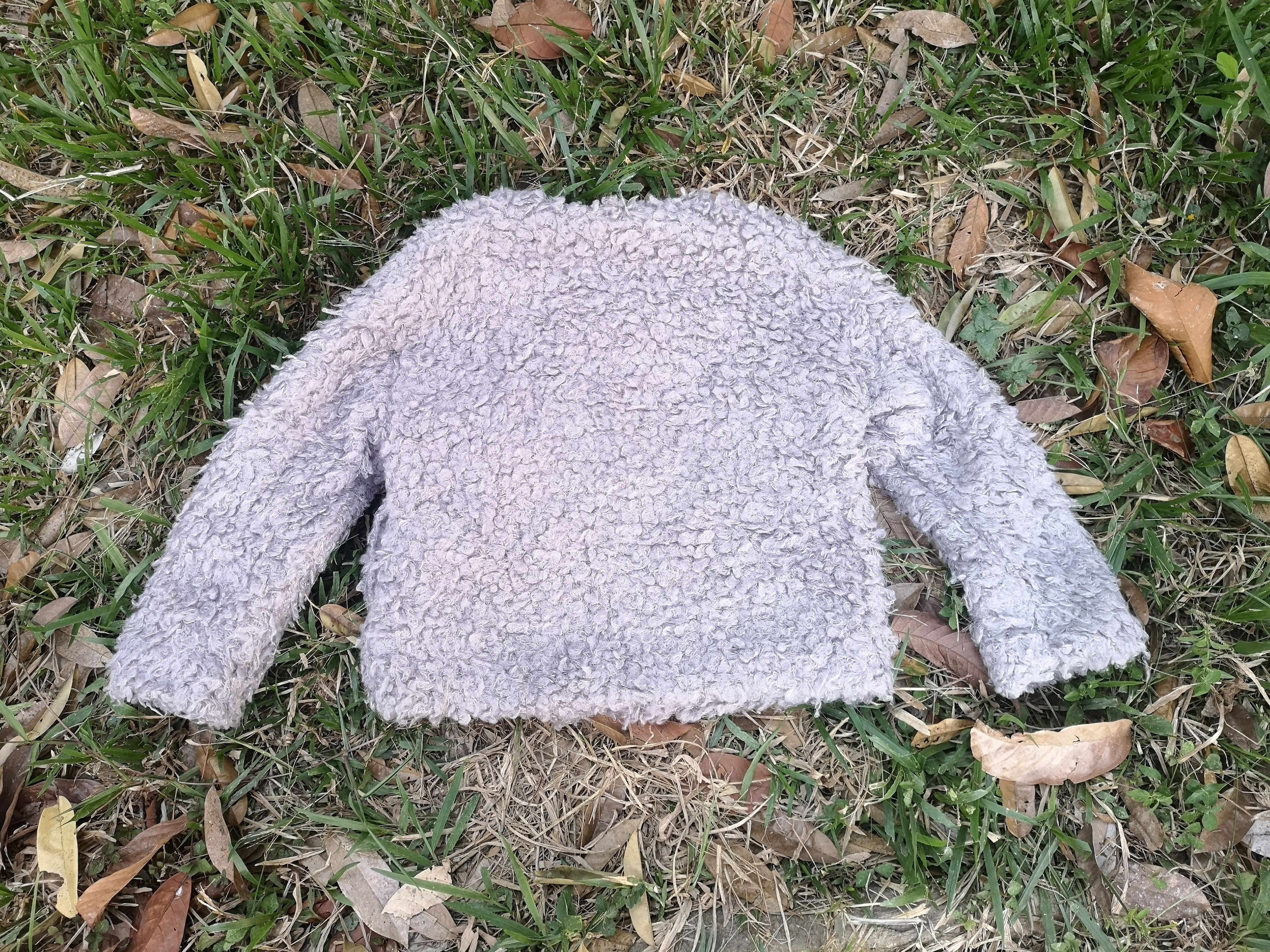 Japanese Brand Cardigan Faux Fur Size M / US 6-8 / IT 42-44 - 4 Thumbnail