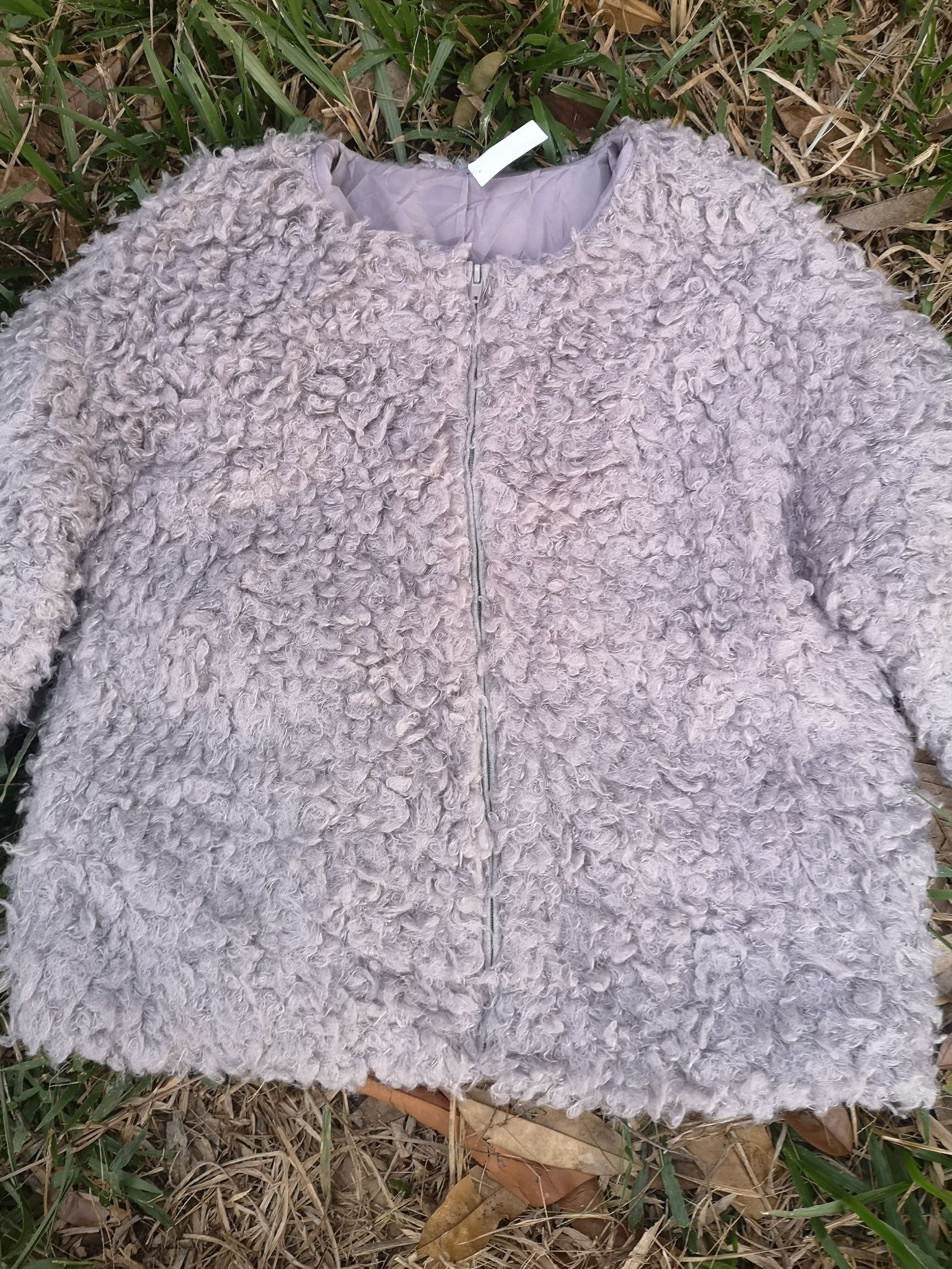 Japanese Brand Cardigan Faux Fur Size M / US 6-8 / IT 42-44 - 5 Thumbnail