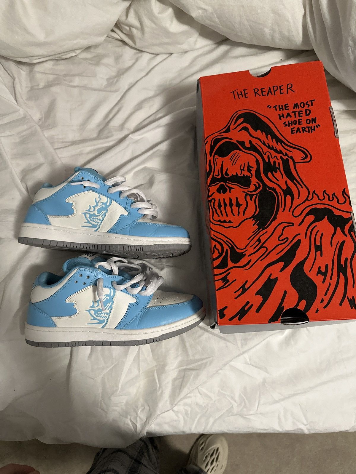 Warren Lotas WL REAPER “ELECTRIC BLUE” Size US 6.5 / EU 39-40 - 7 Thumbnail