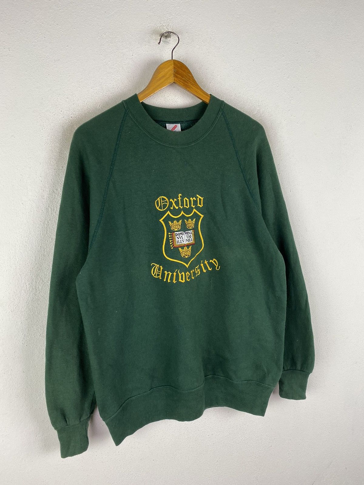 Jerzees × Vintage 🔥SALE🔥VINTAGE 80s OXFORD UNIVERSITY SWEATSHIRT Size US XL / EU 56 / 4 - 3 Thumbnail