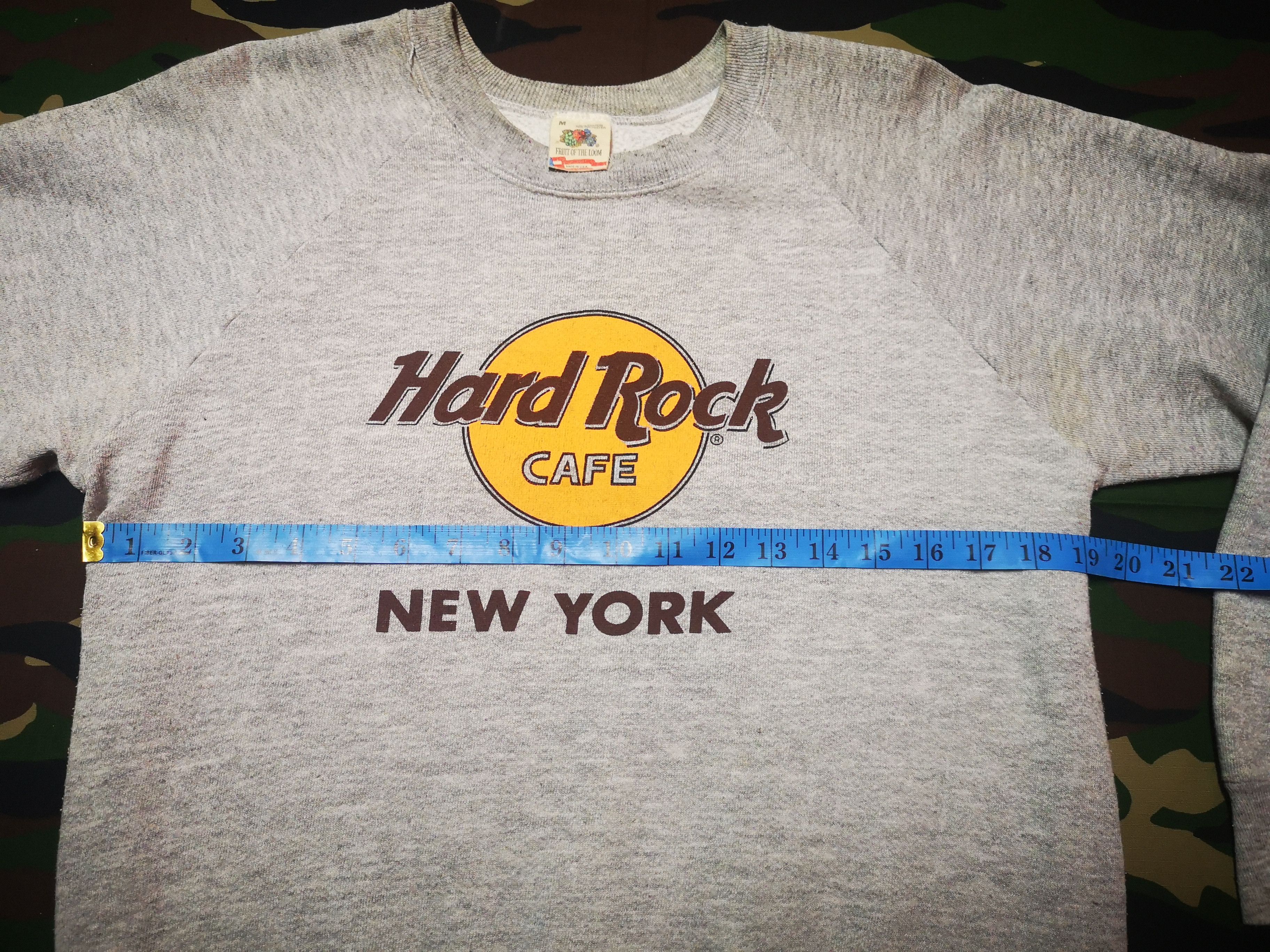 Fruit Of The Loom × Hard Rock Cafe × Vintage Vintage 90s hard rock cafe new york Size US M / EU 48-50 / 2 - 8 Thumbnail